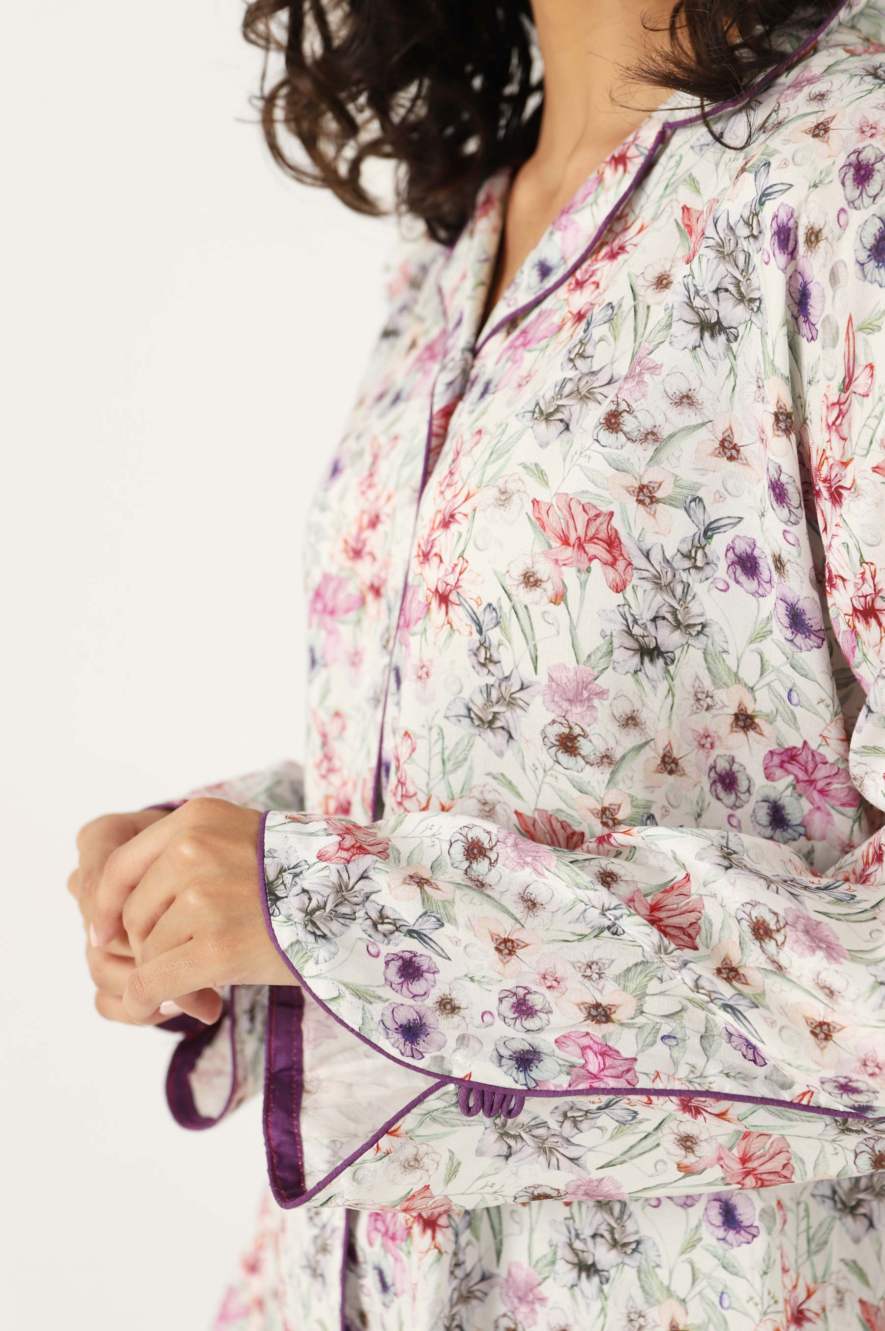 2 Piece PJ Set - Purple - Image 5