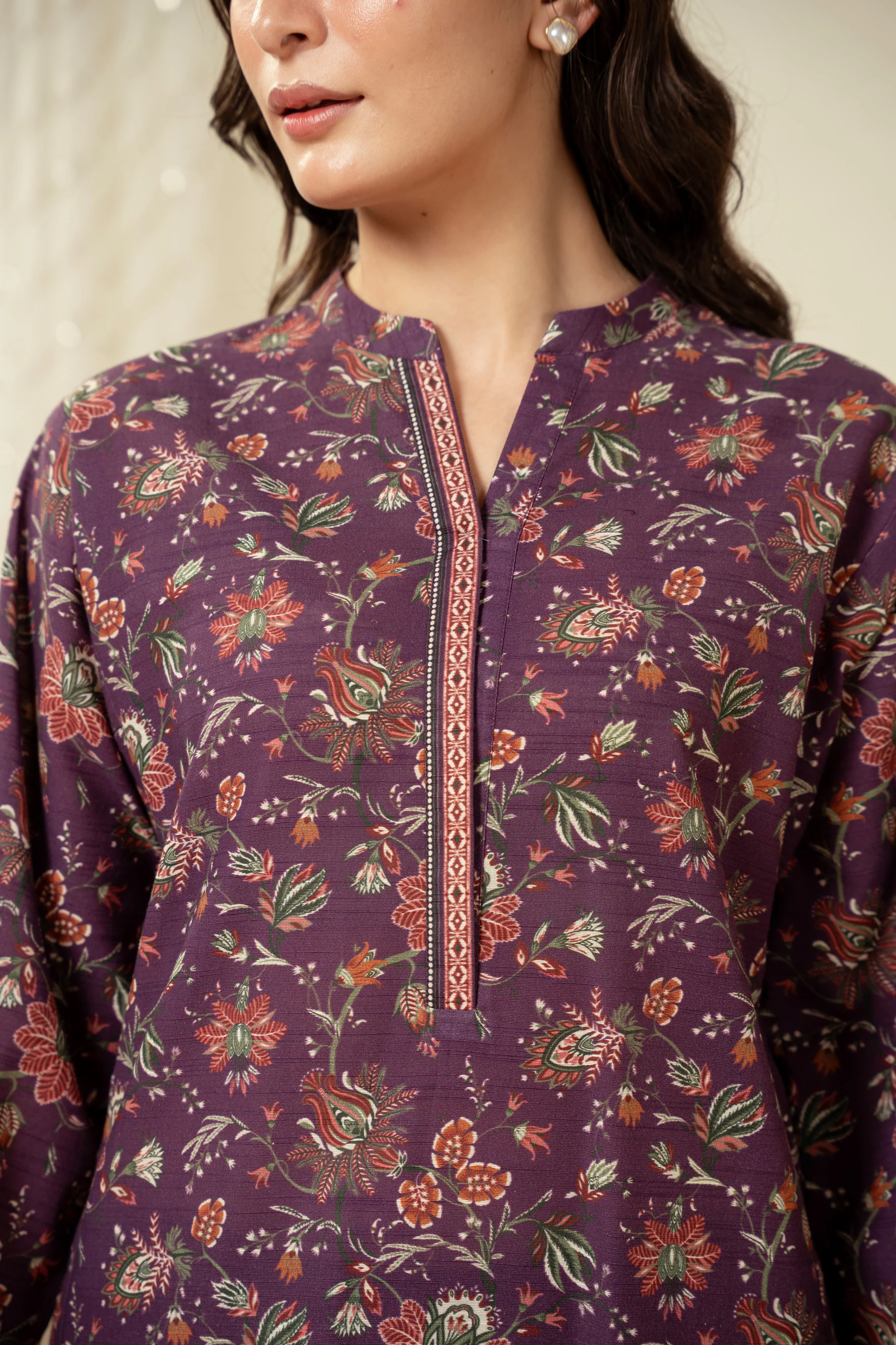UNSTITCHED PRINTED SUIT - Image 2