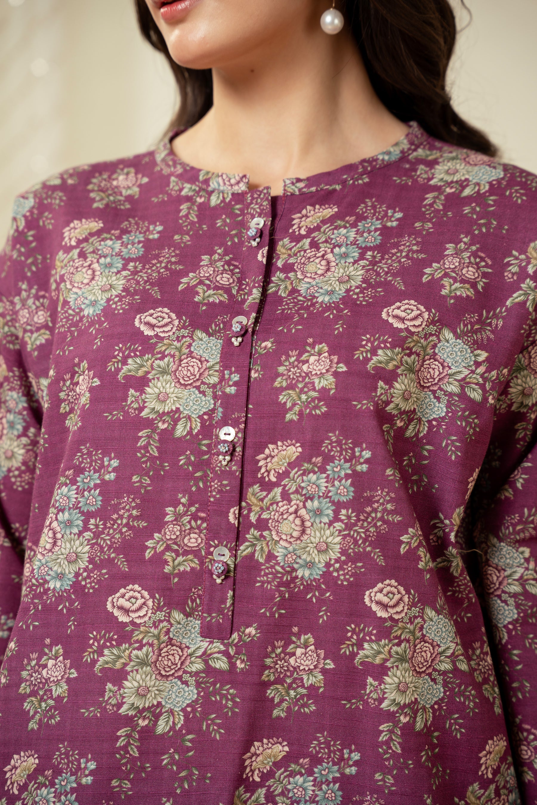 UNSTITCHED PRINTED SUIT - Image 6