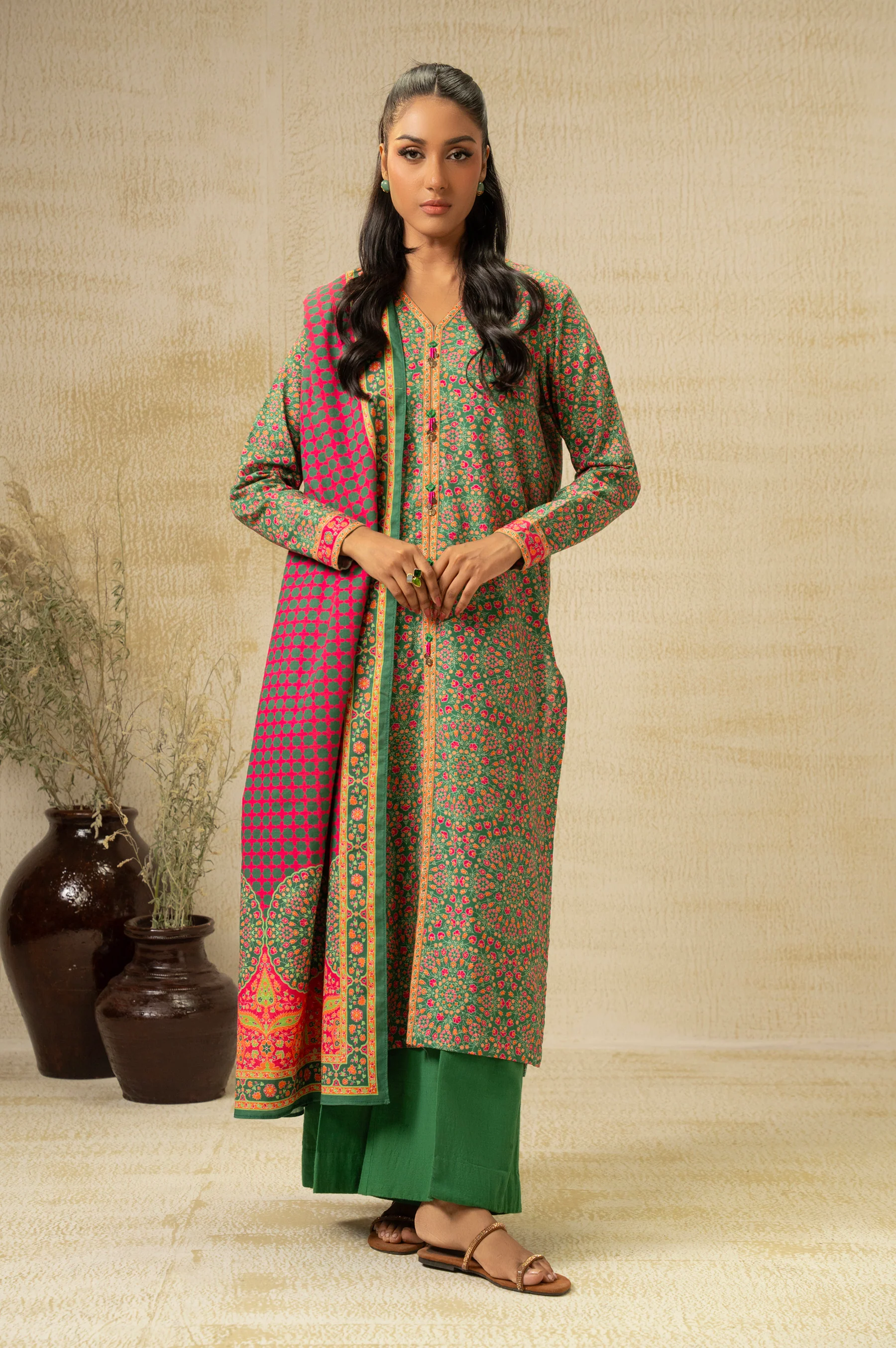 UNSTITCHED DIGITAL PRINTED SUIT - Image 3