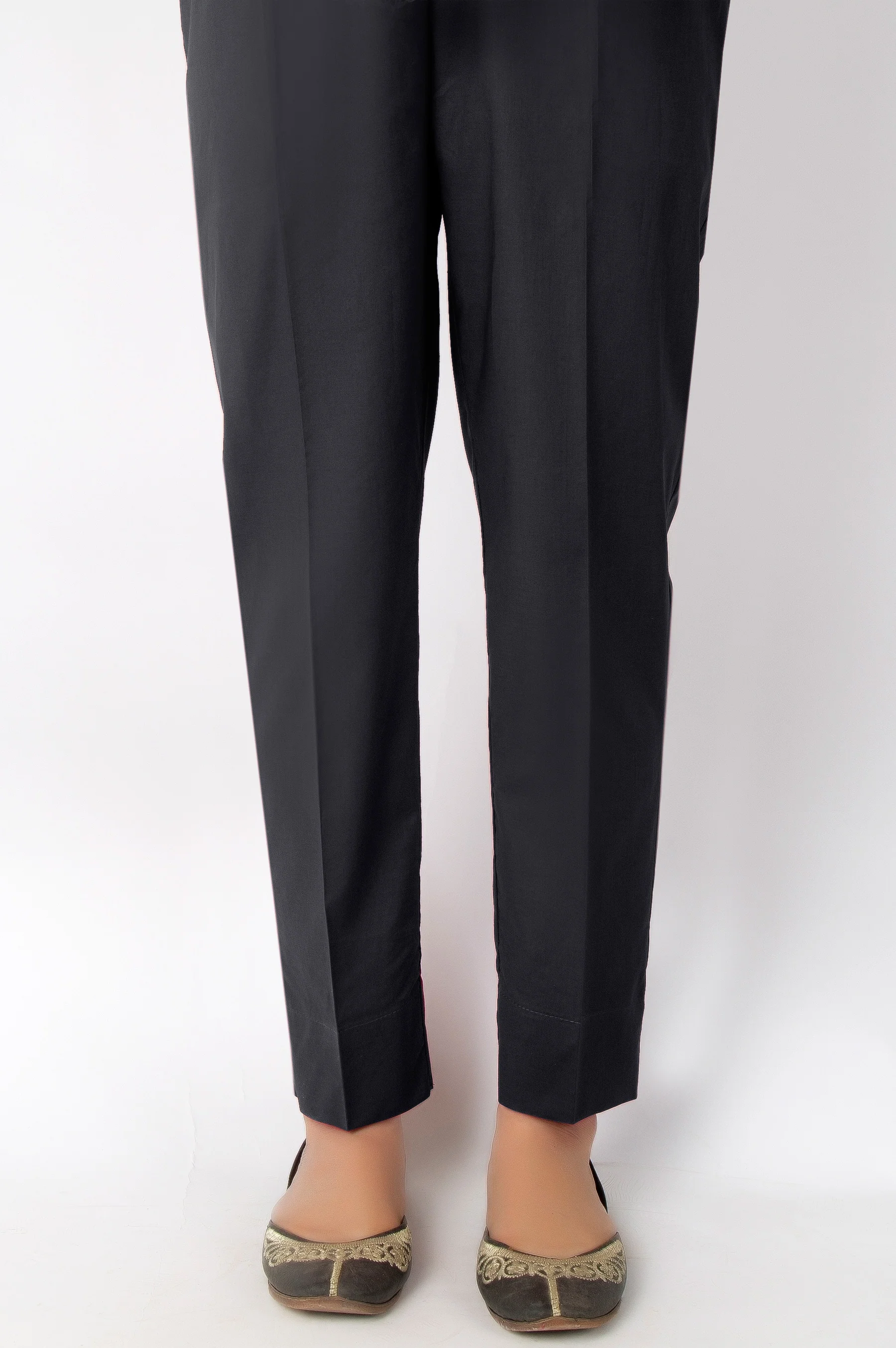 Basic Cambric Pants - Black