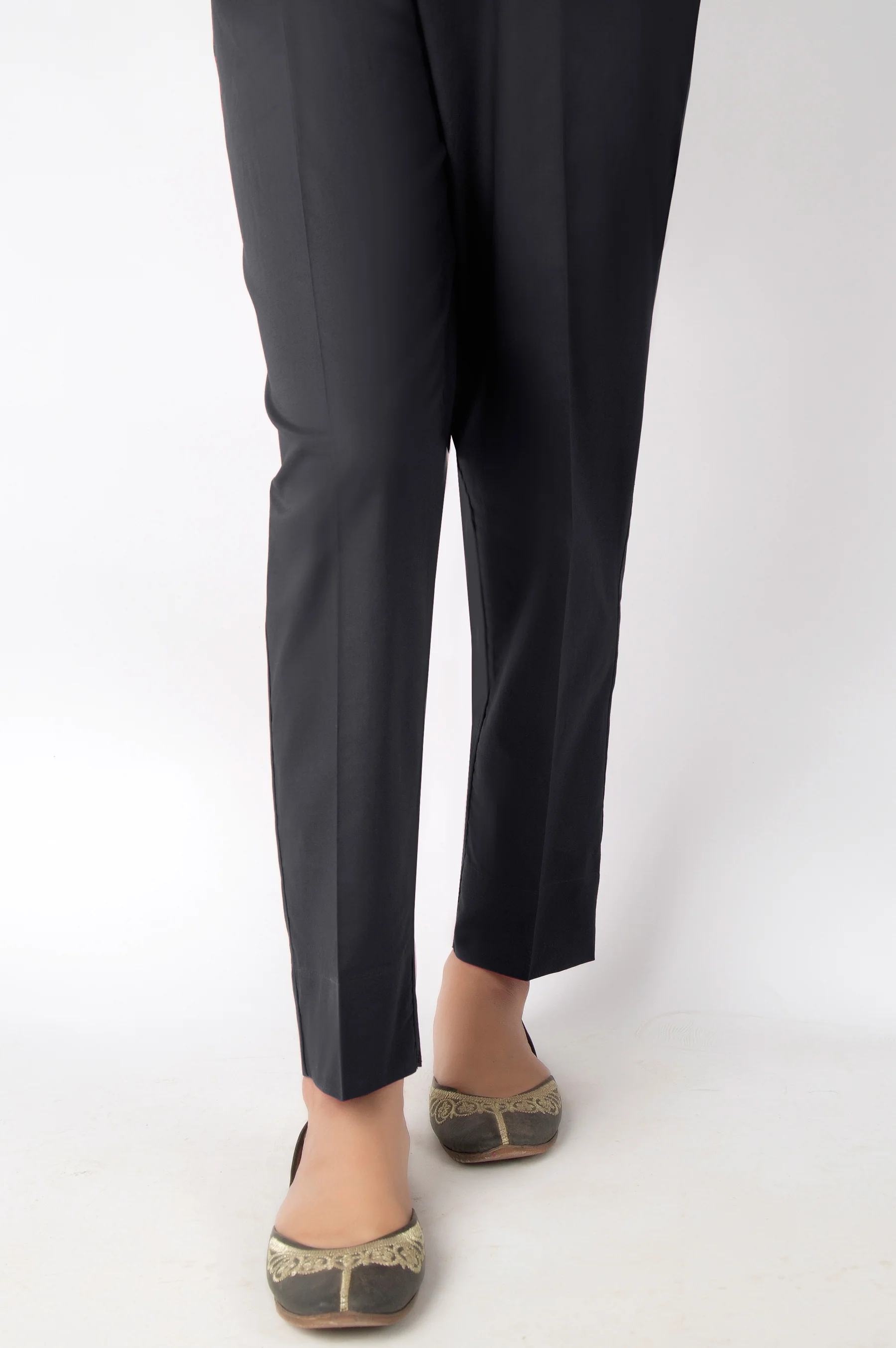 Basic Cambric Pants - Black - Image 3