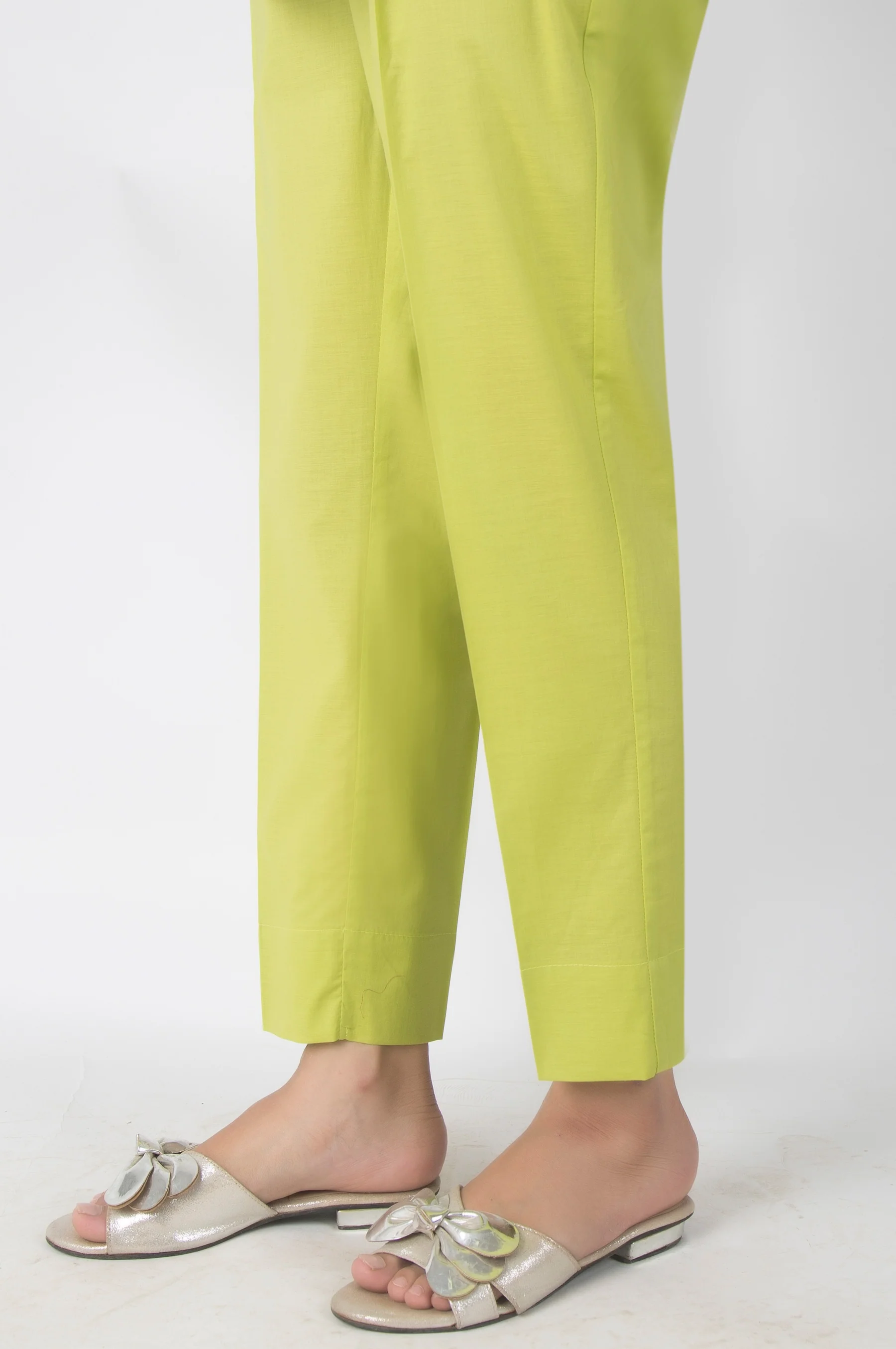 Basic Cambric Pants - Mint Green - Image 2