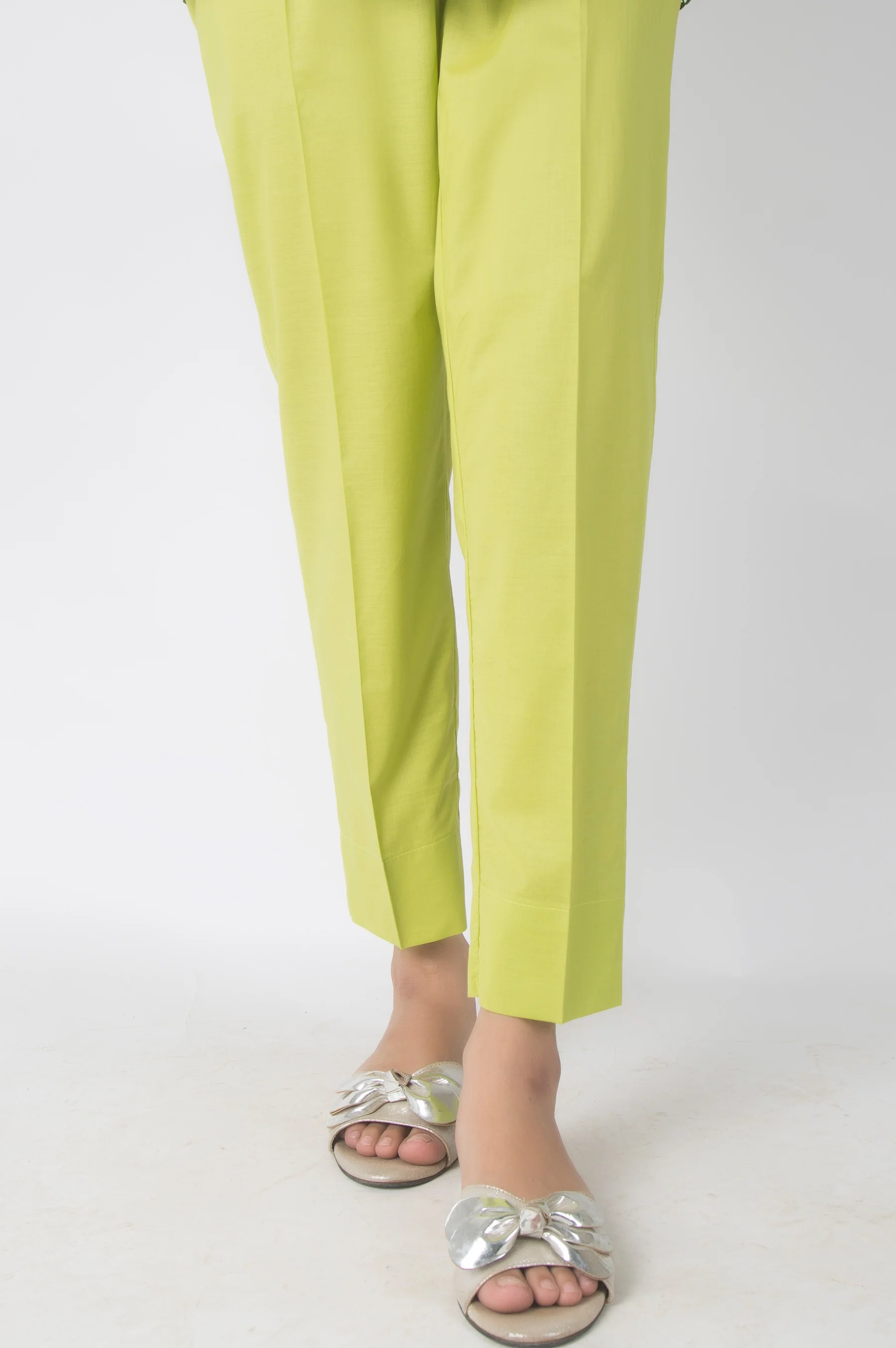Basic Cambric Pants - Mint Green - Image 3