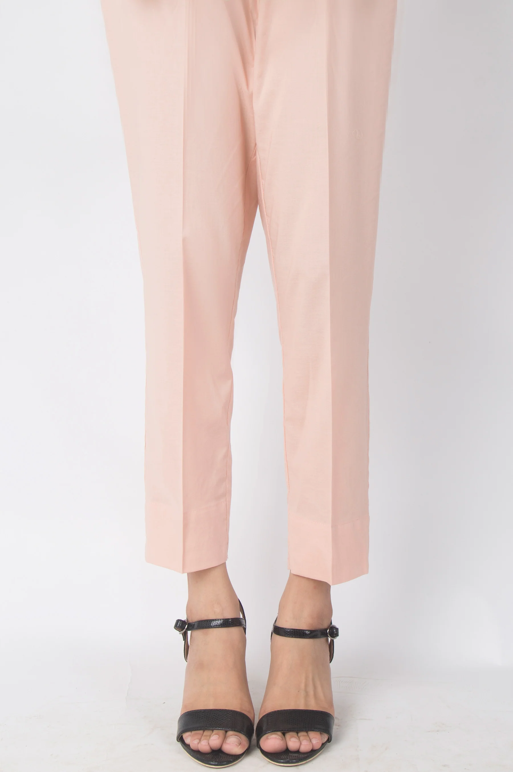 Basic Cambric Pants - Peach - Image 4
