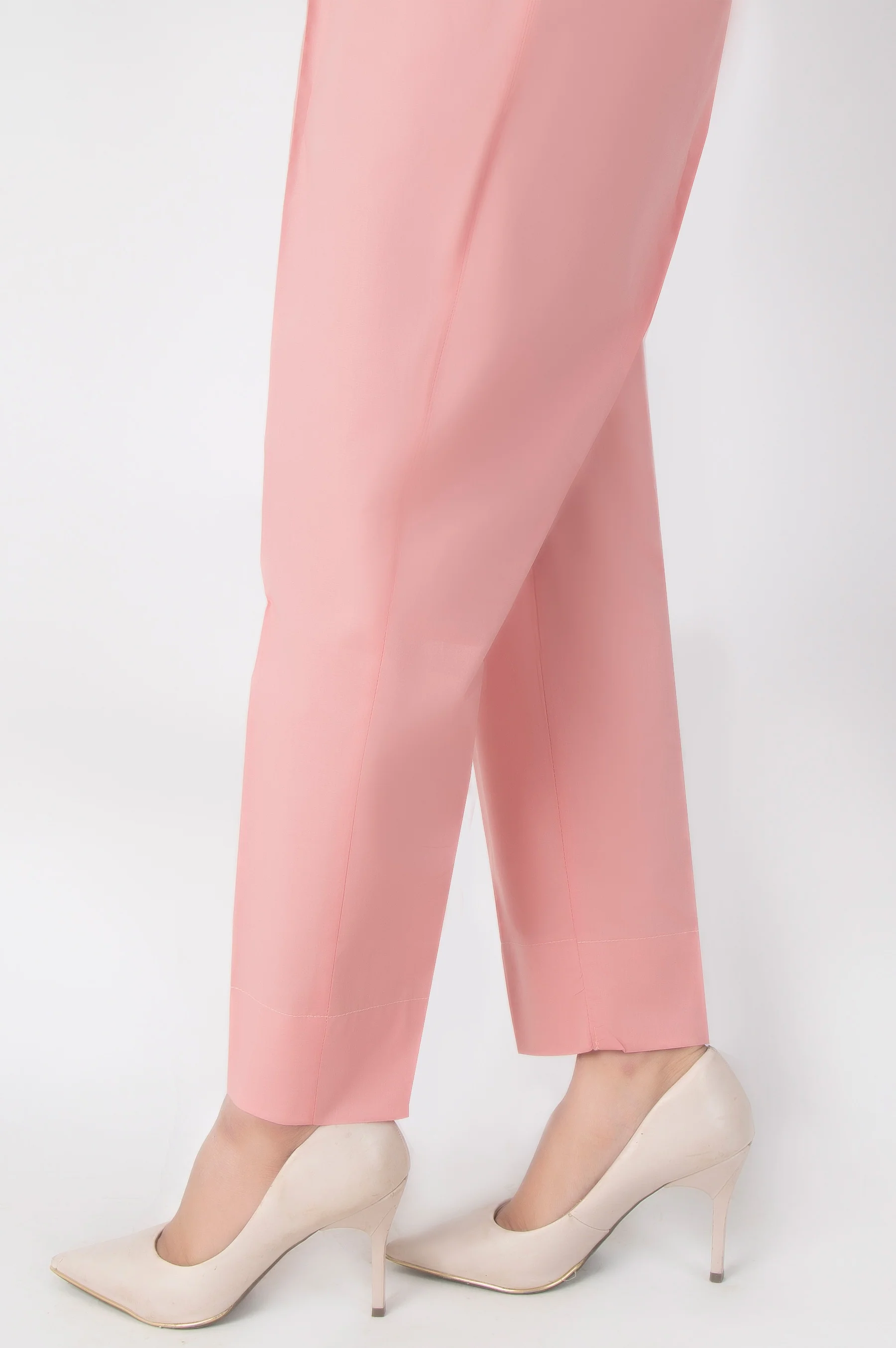Basic Cambric Pants - Pink - Image 3