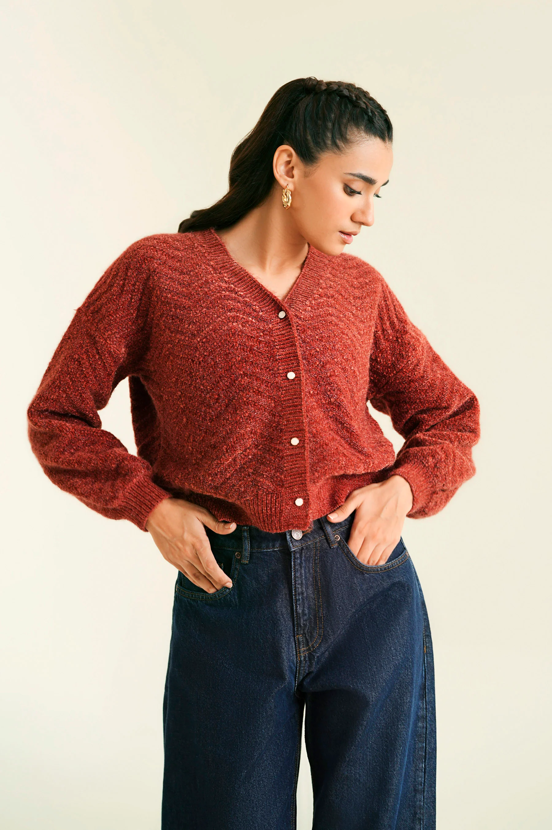 Button Down Sweater - Image 2