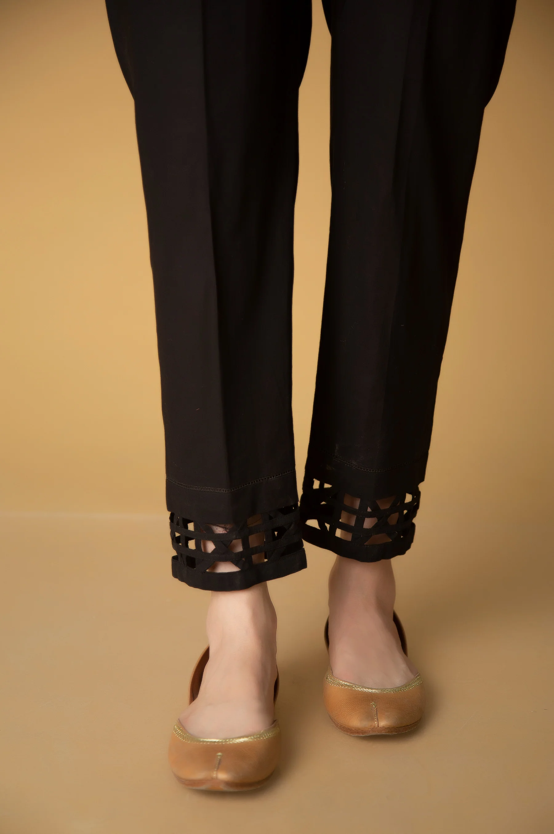 Stylized Cambric Cigarette Pants - Image 2