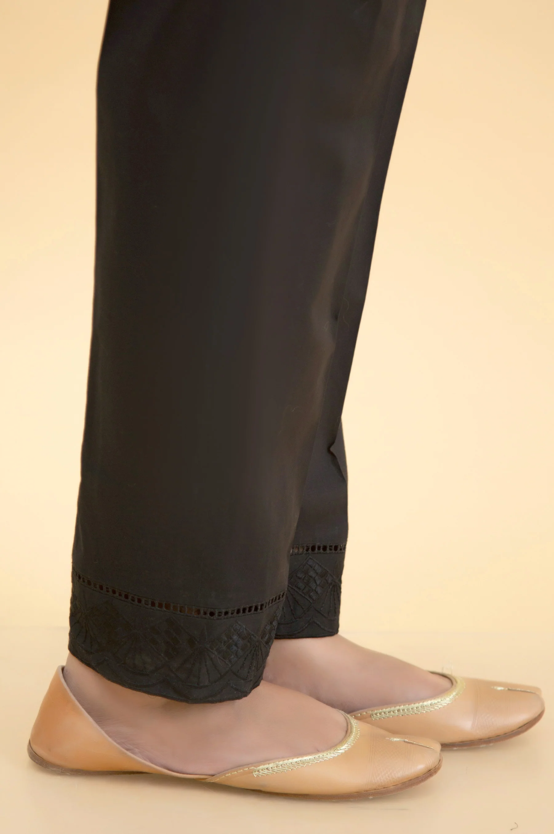 Stylized Cambric Cigarette Pants - Image 2