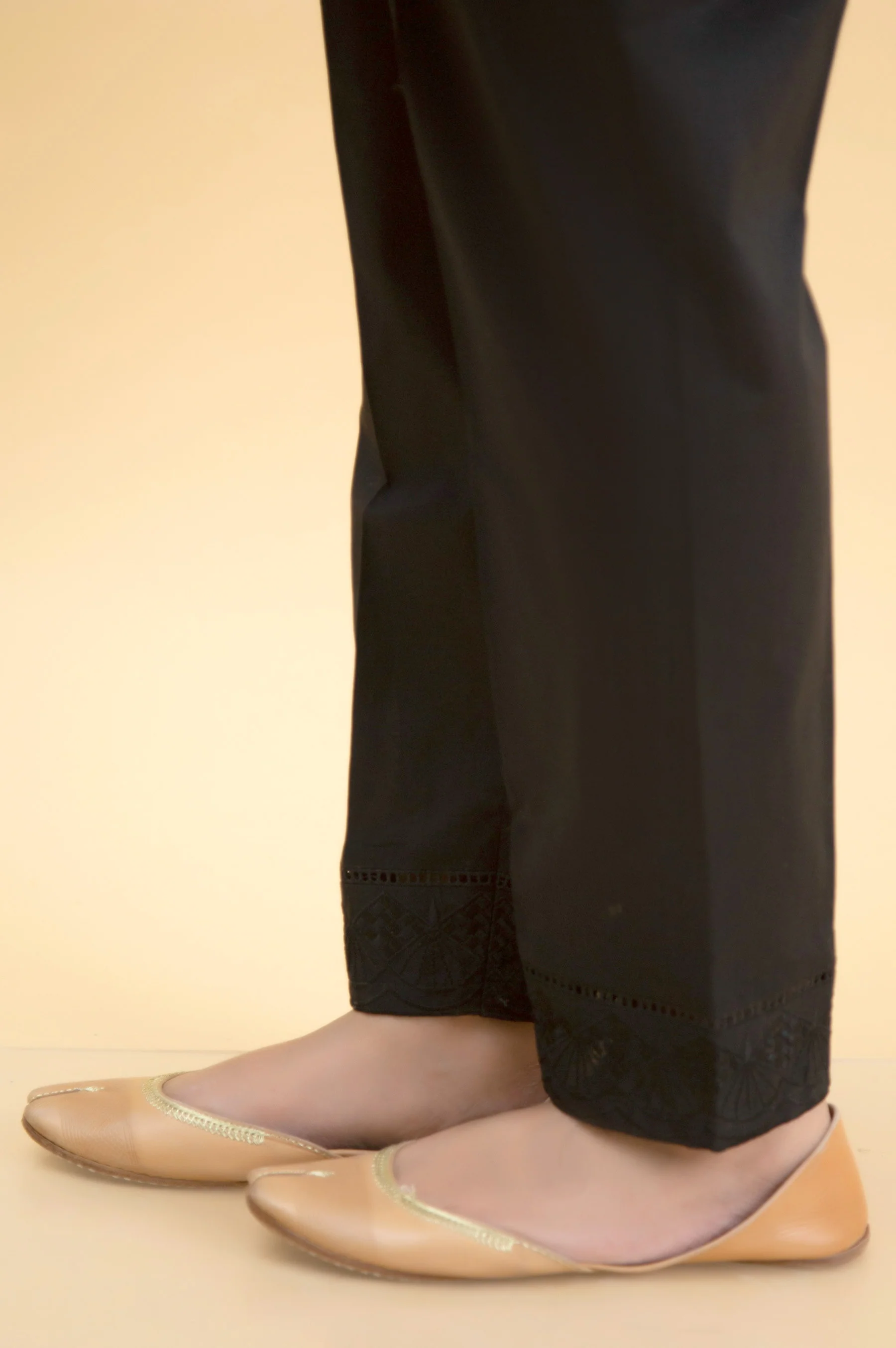 Stylized Cambric Cigarette Pants - Image 4