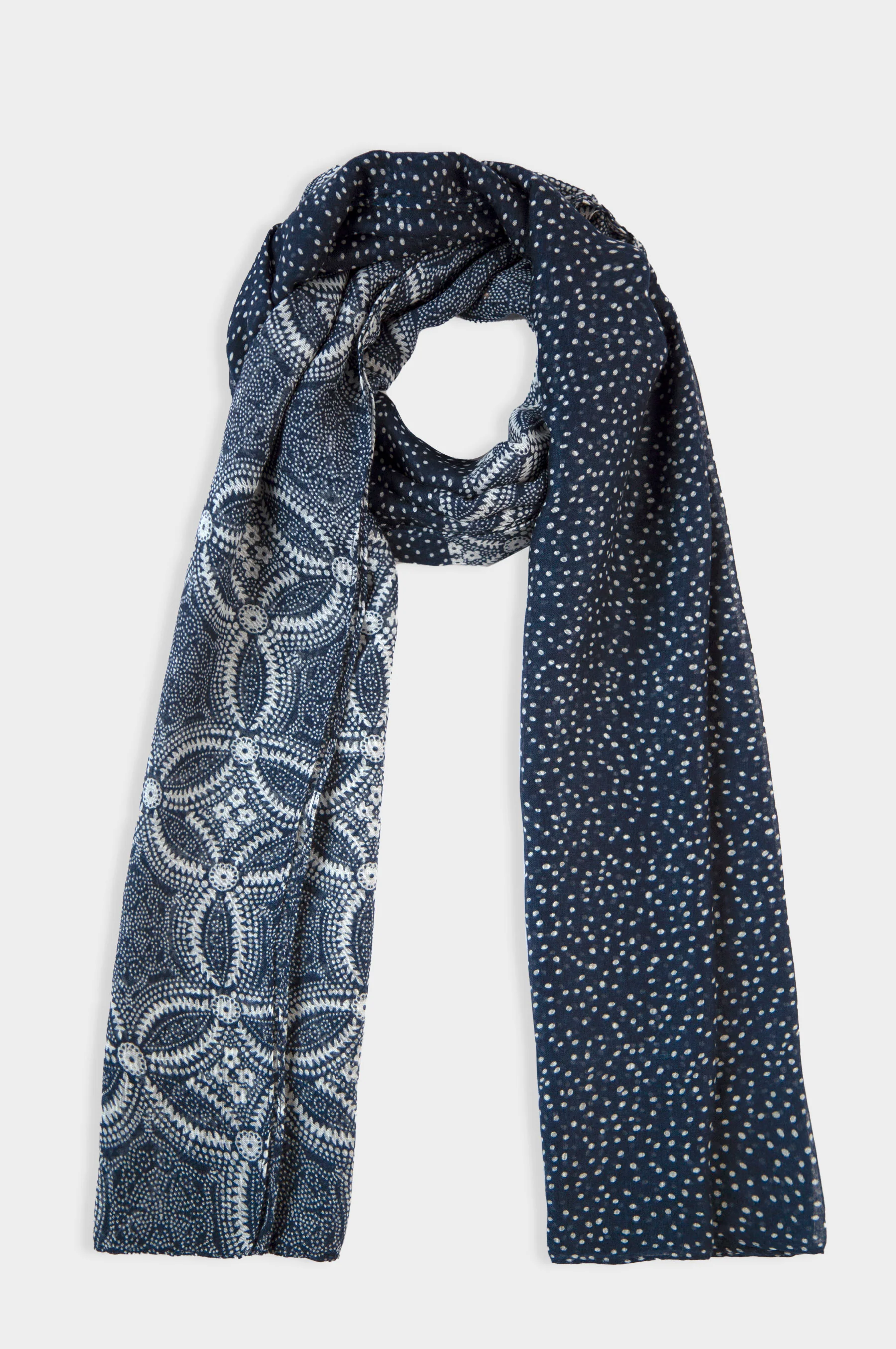 Charcoal Hued Scarf