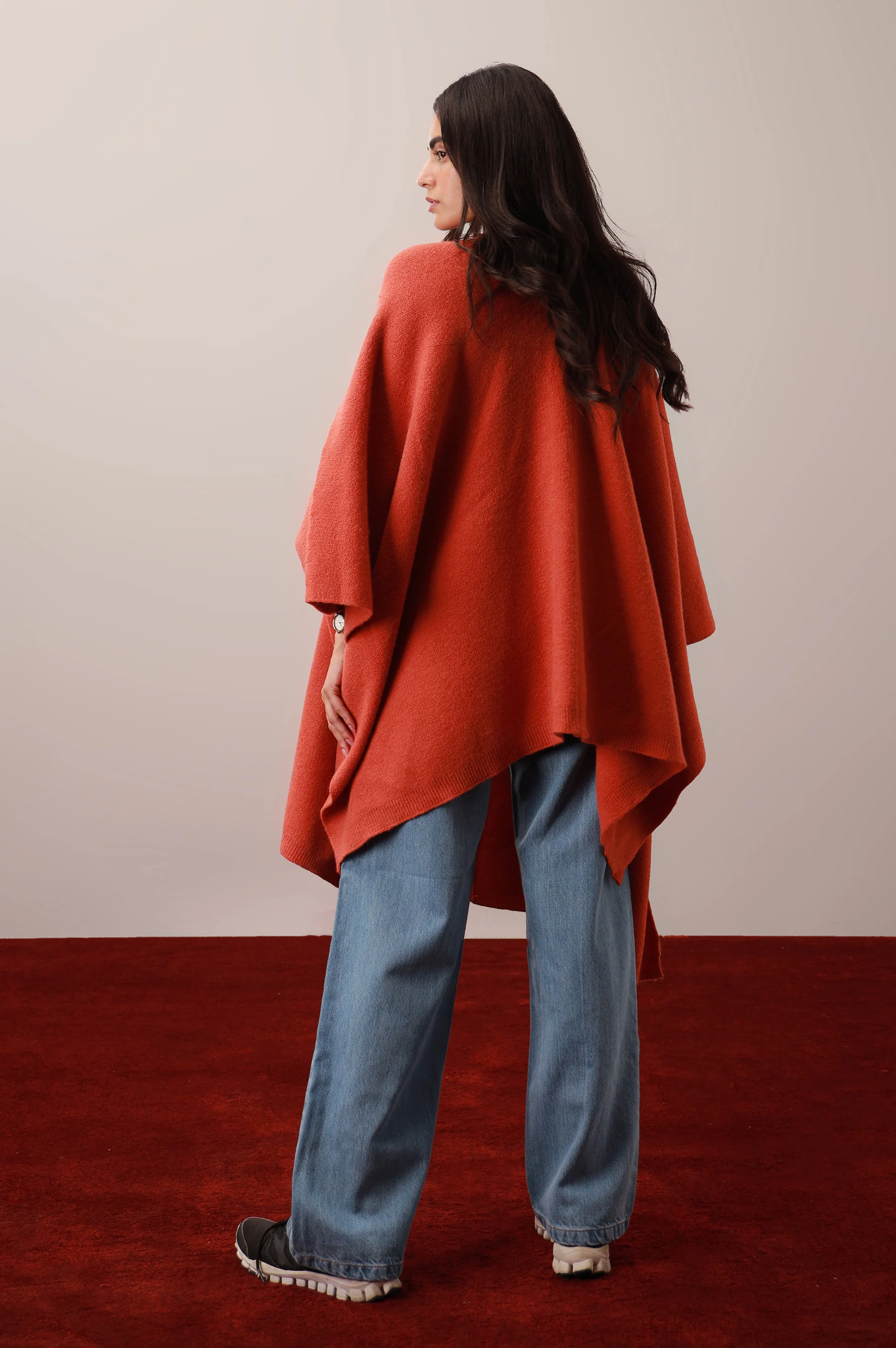 Boyfriend Cardigan - Orange - Image 2
