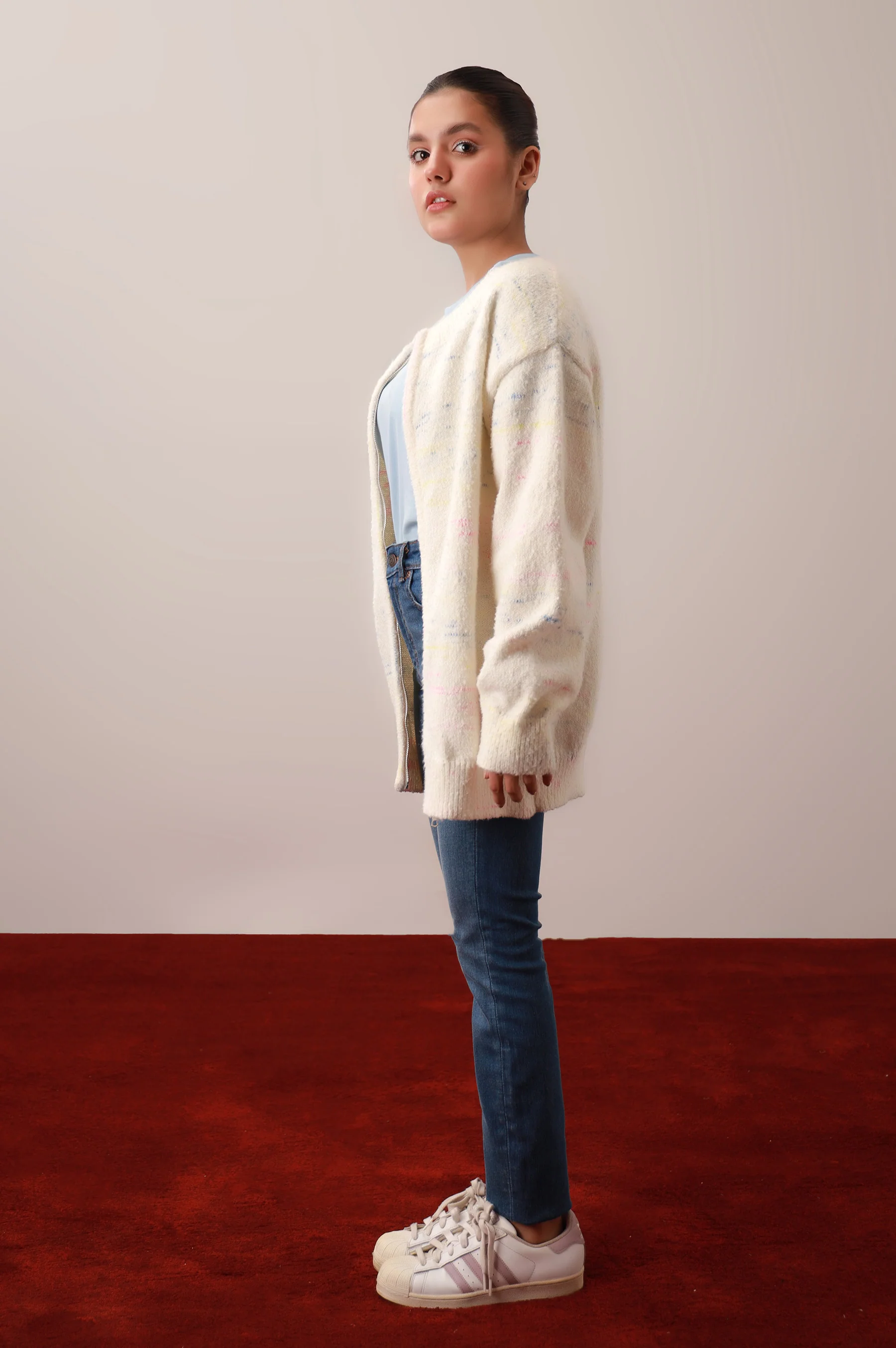 Full Zipper Cardigan - Image 2