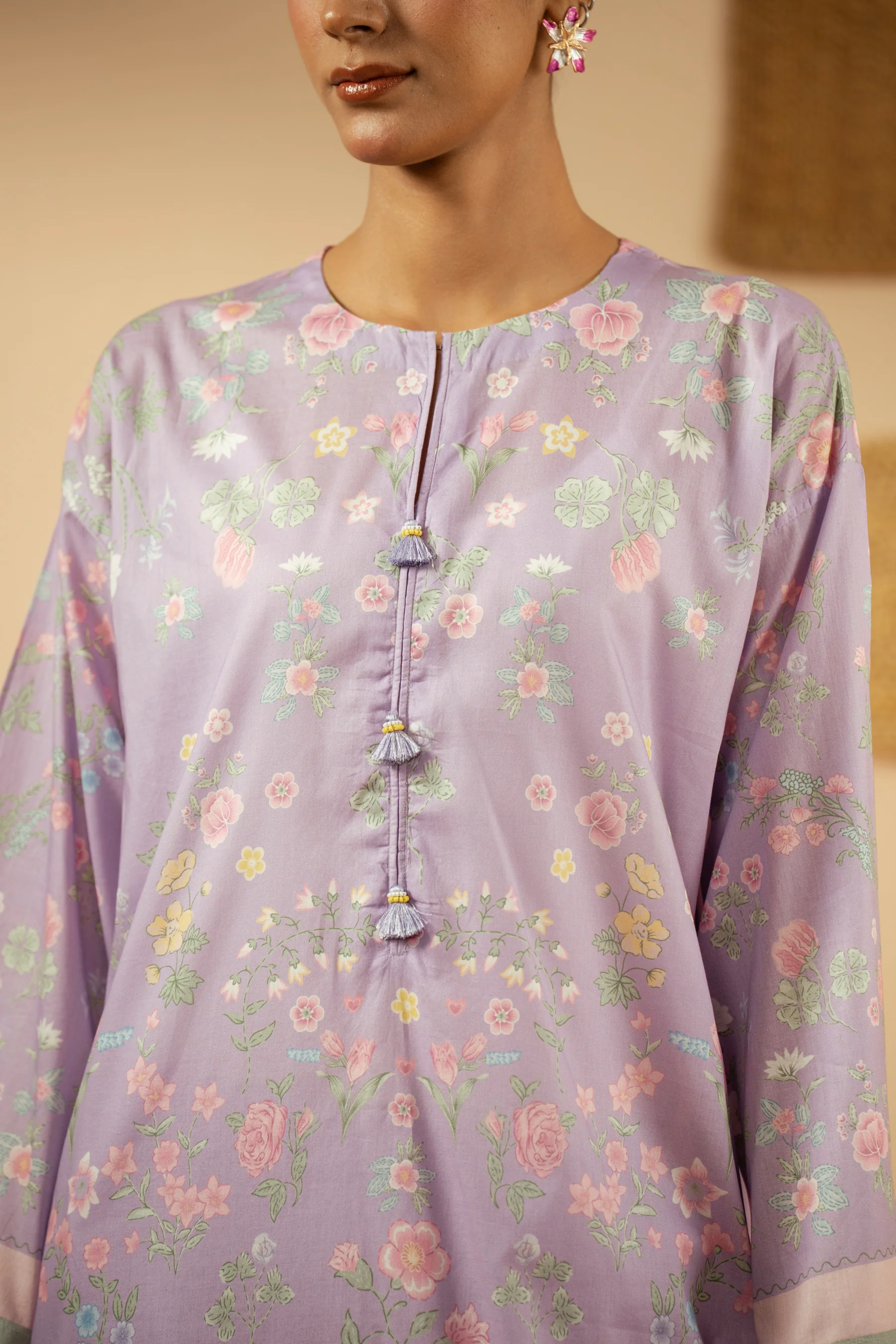 PRINTED LAWN STITCHED 3 PIECE SUIT - Image 2