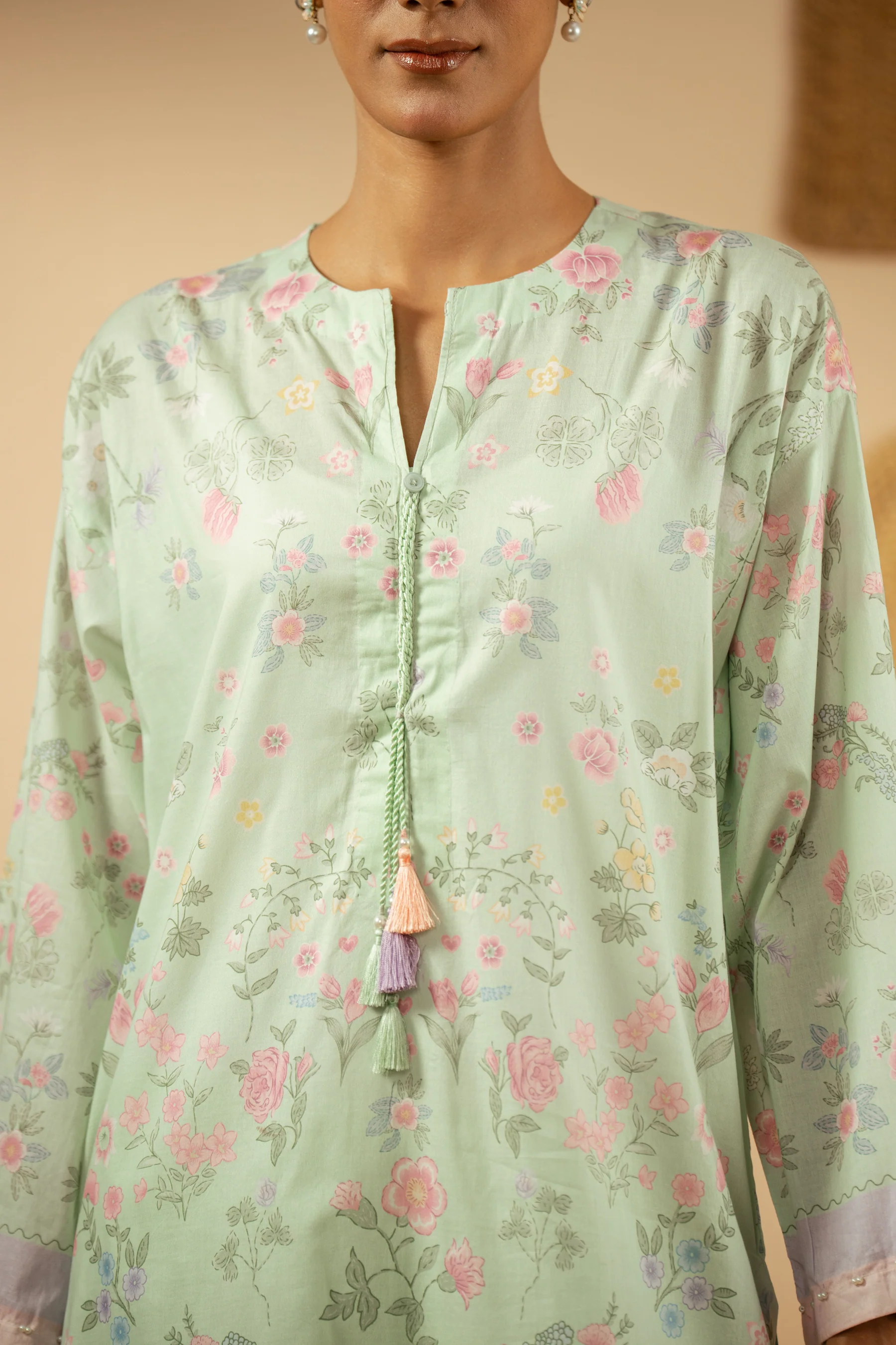 PRINTED LAWN STITCHED 3 PIECE SUIT - Image 2