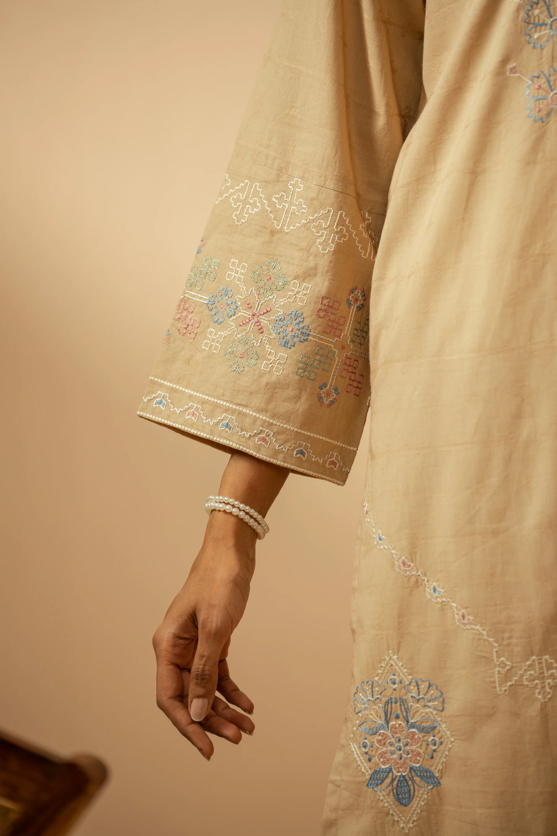 EMBROIDERED JACQUARD STITCHED 2 PIECE SUIT - Image 6