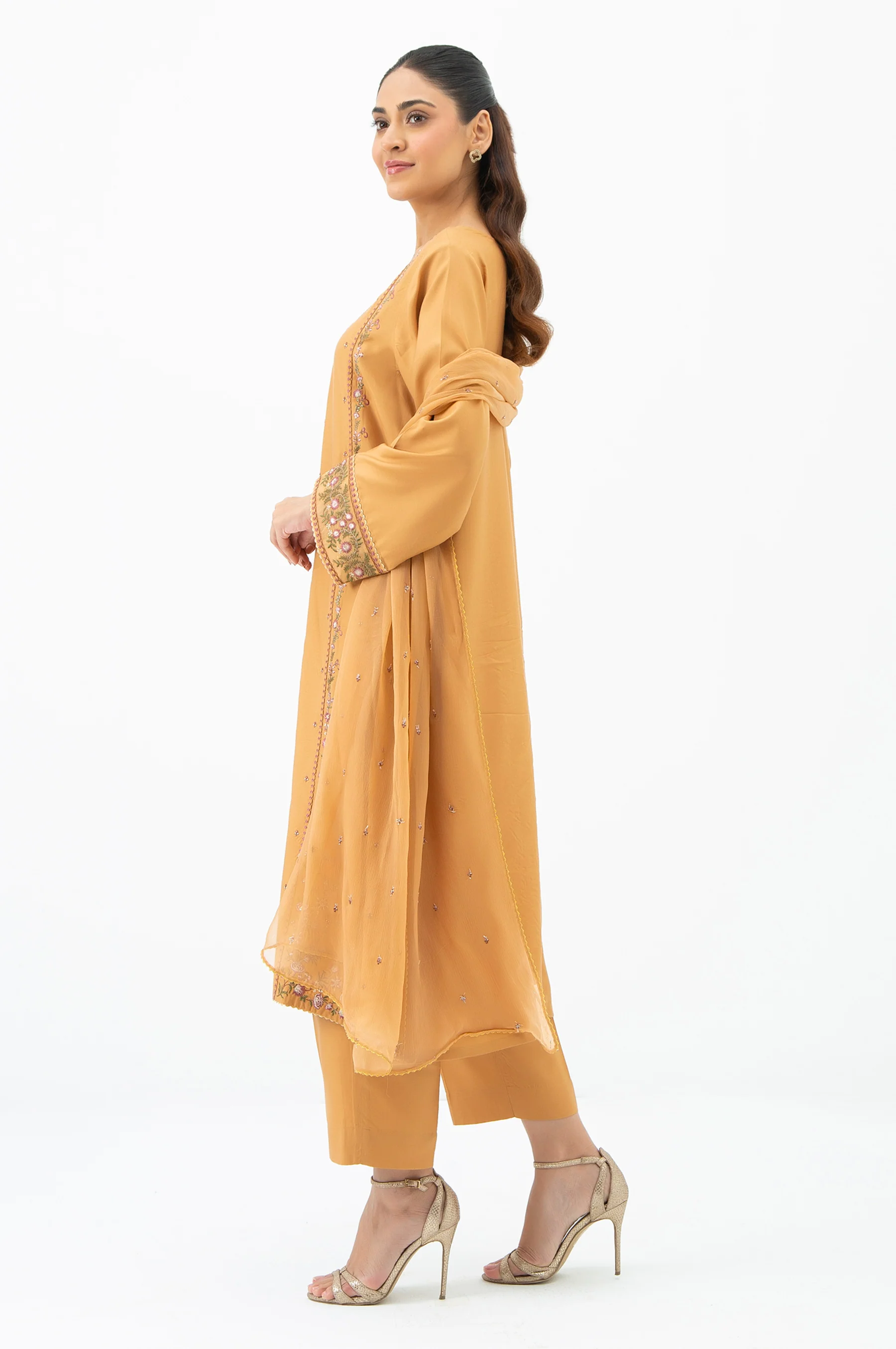 EMBROIDERED OAK SILK STITCHED SHIRT BOTTOM (FACTORY E-OUTLET) - Image 4