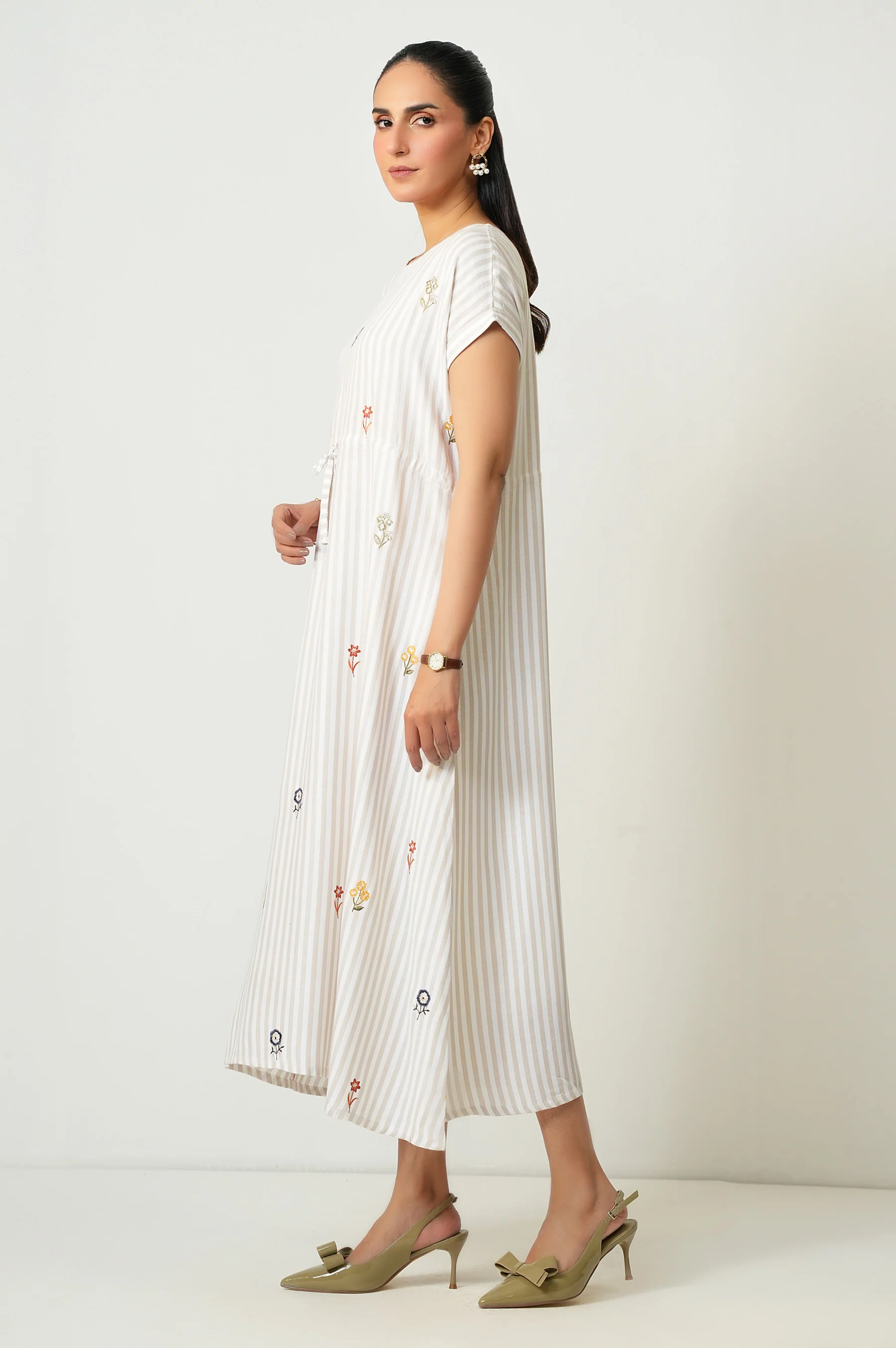 EMBROIDERED LONG DRESS (FACTORY E-OUTLET) - Image 4