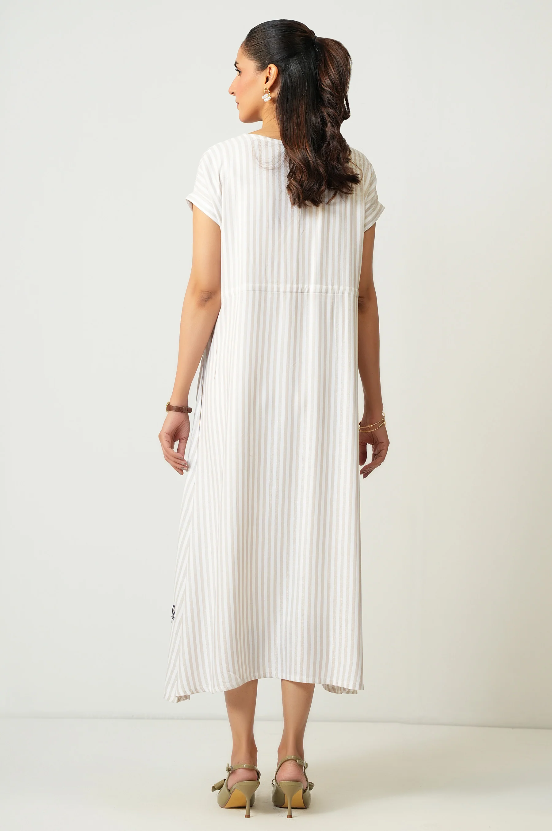 EMBROIDERED LONG DRESS (FACTORY E-OUTLET) - Image 5