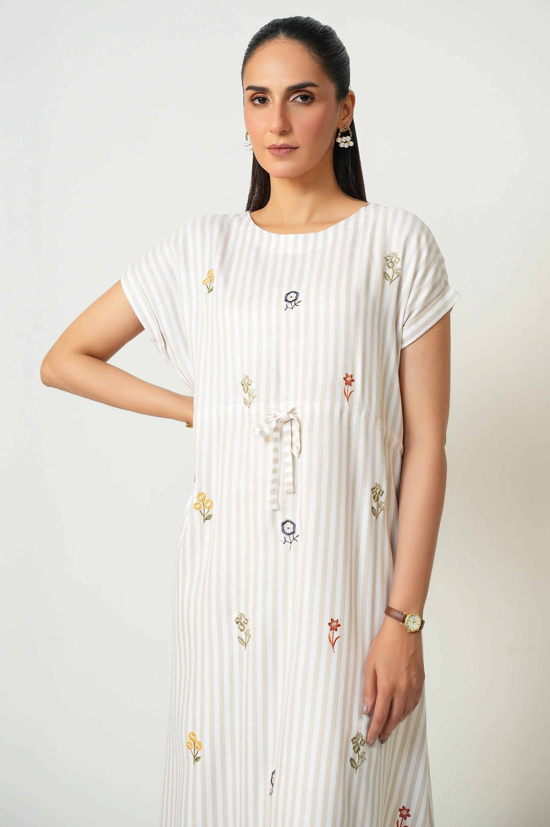 EMBROIDERED LONG DRESS (FACTORY E-OUTLET) - Image 6