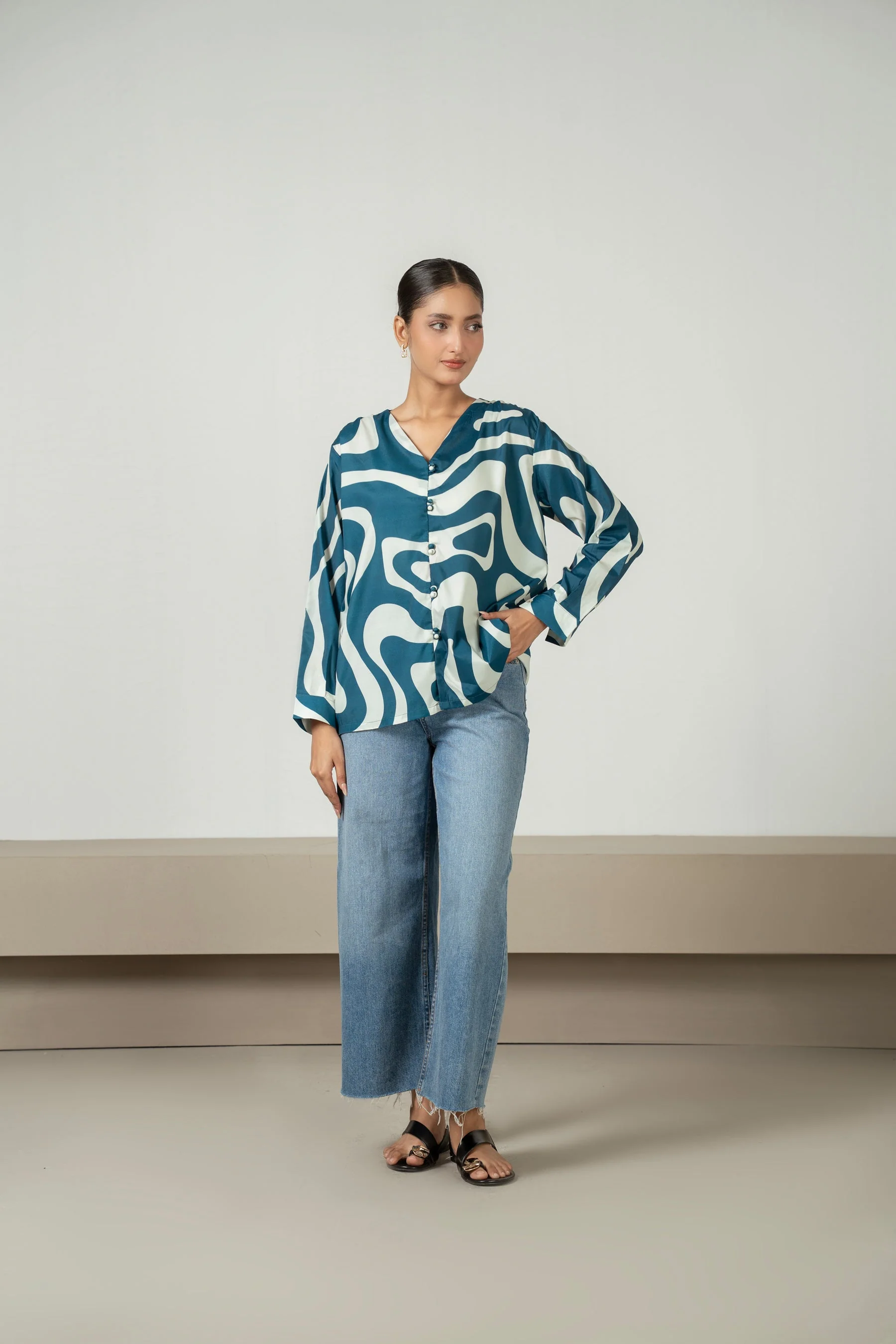 DIGITAL PRINTED FUSION TOP (FACTORY E-OUTLET) - Image 3