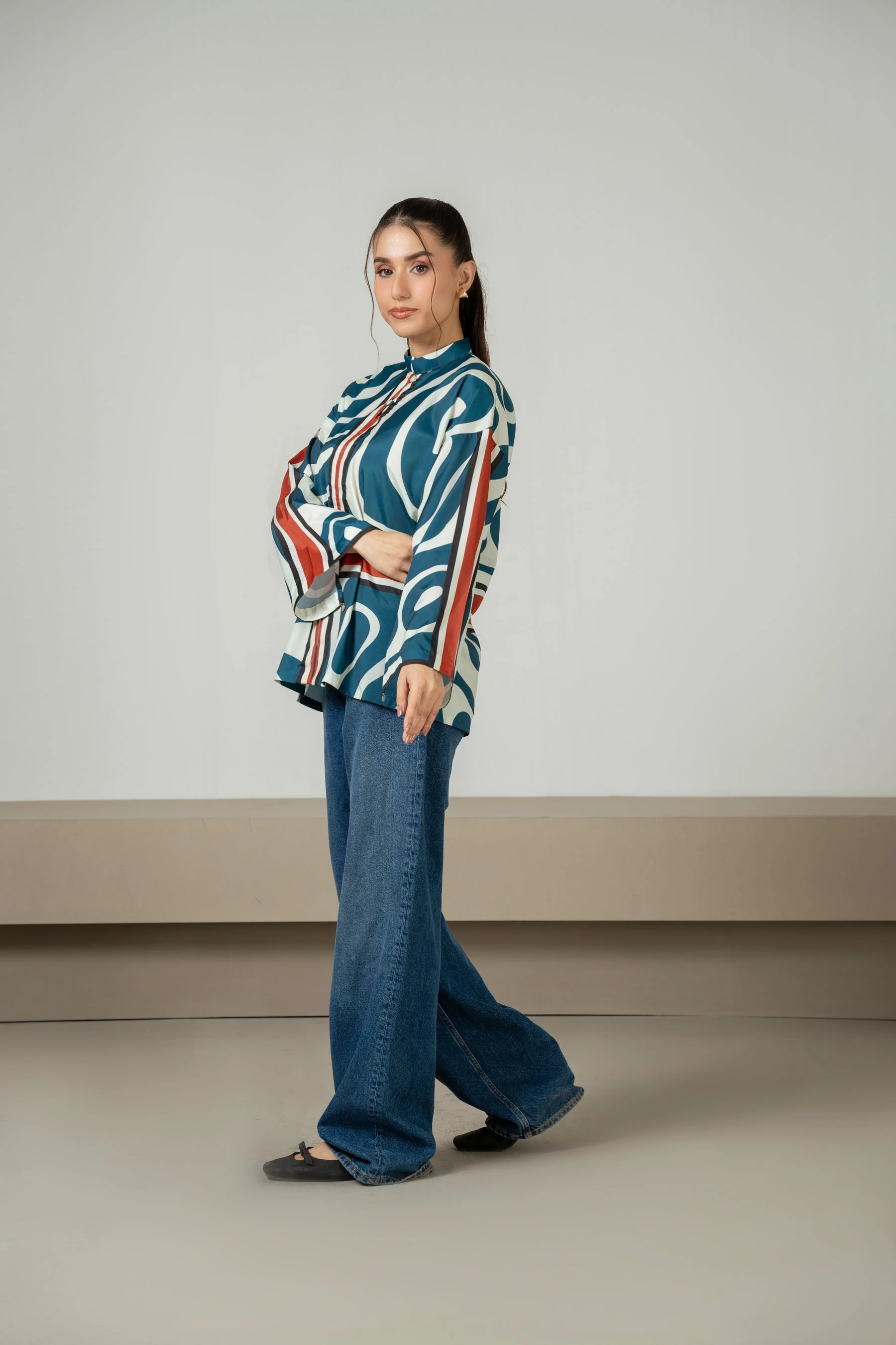 PRINTED FUSION TOP - Image 4