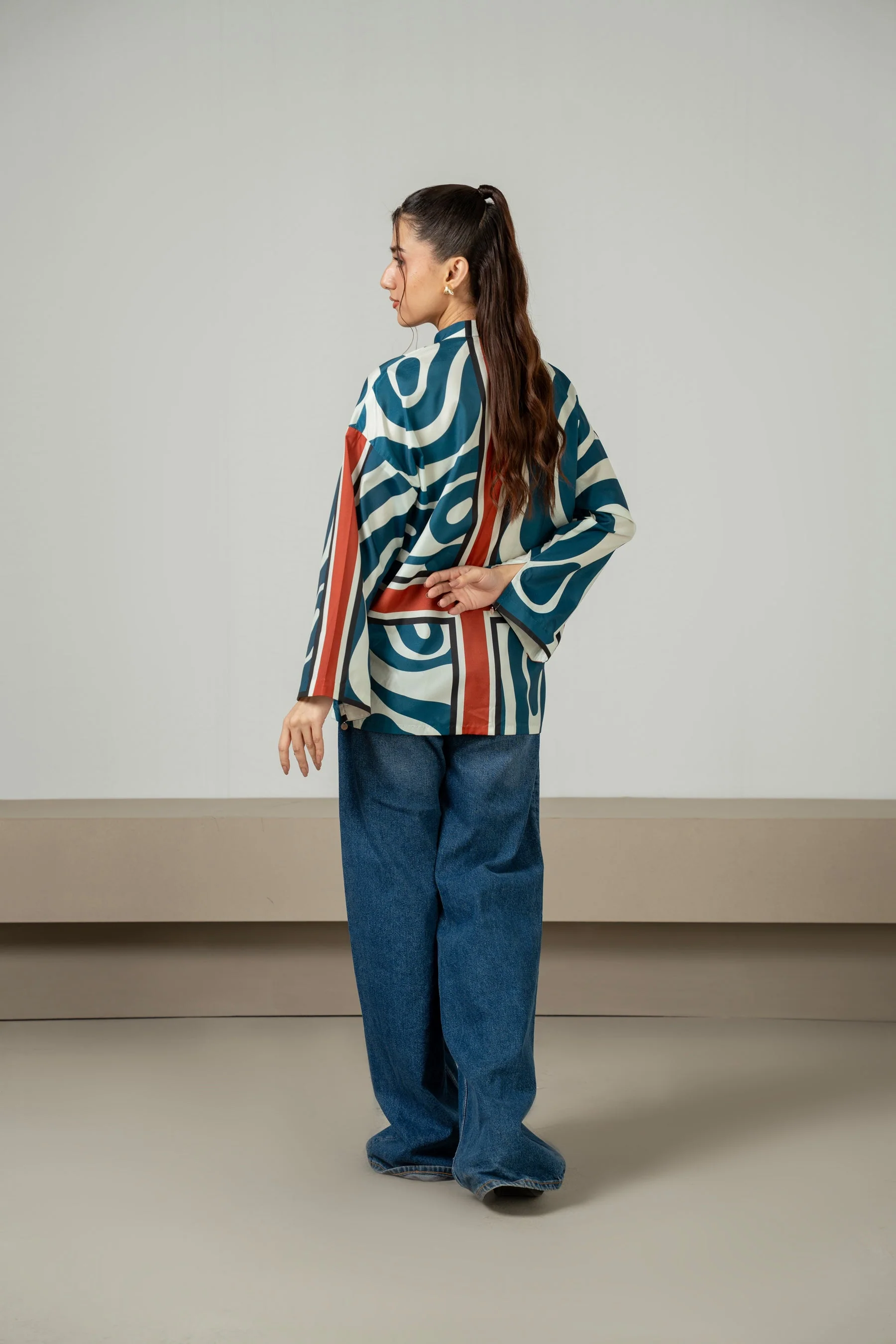 PRINTED FUSION TOP - Image 5