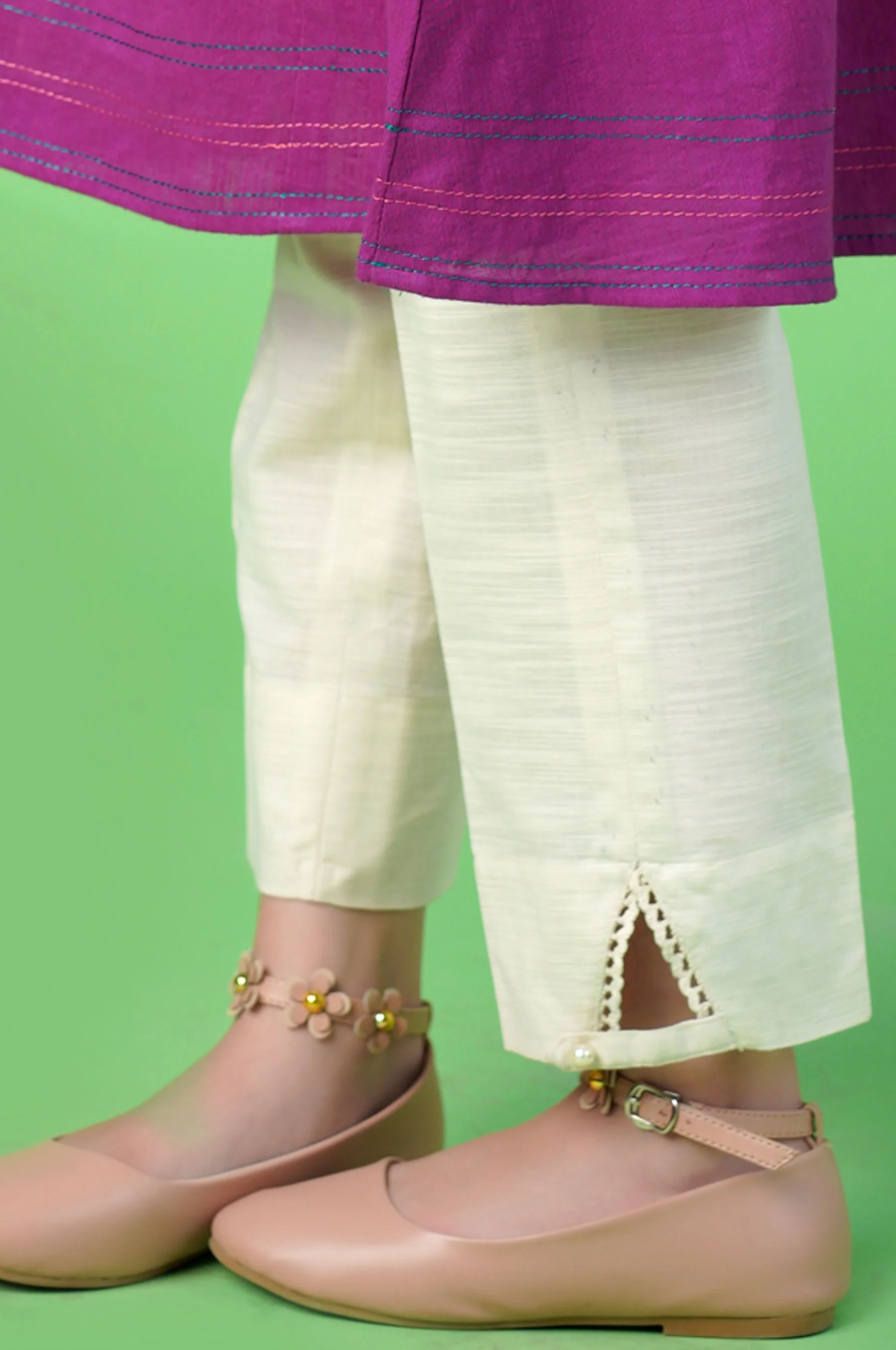 STYLIZED CIGARETTE PANTS - Image 2