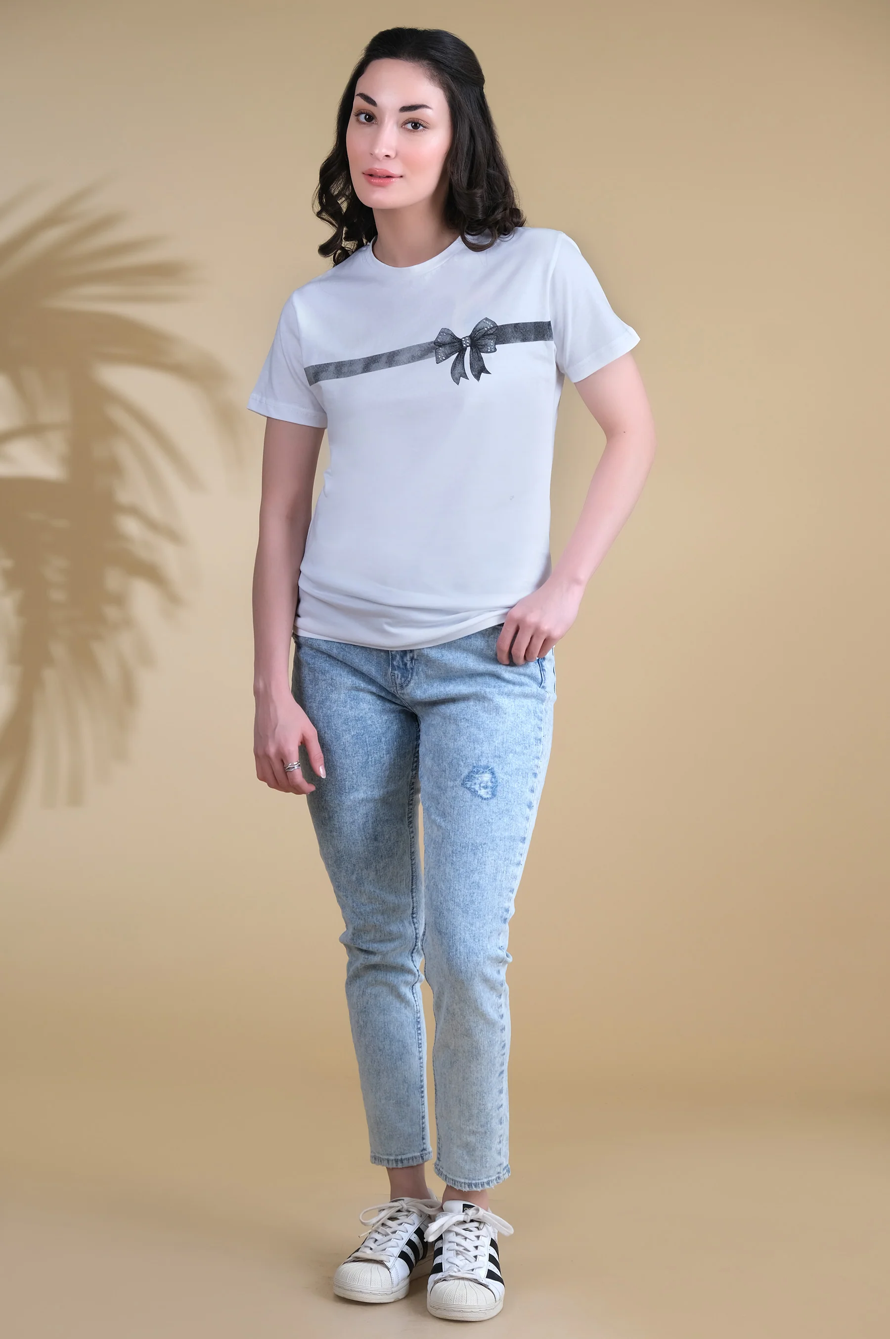 Round Neck Plain T-Shirt - Image 4