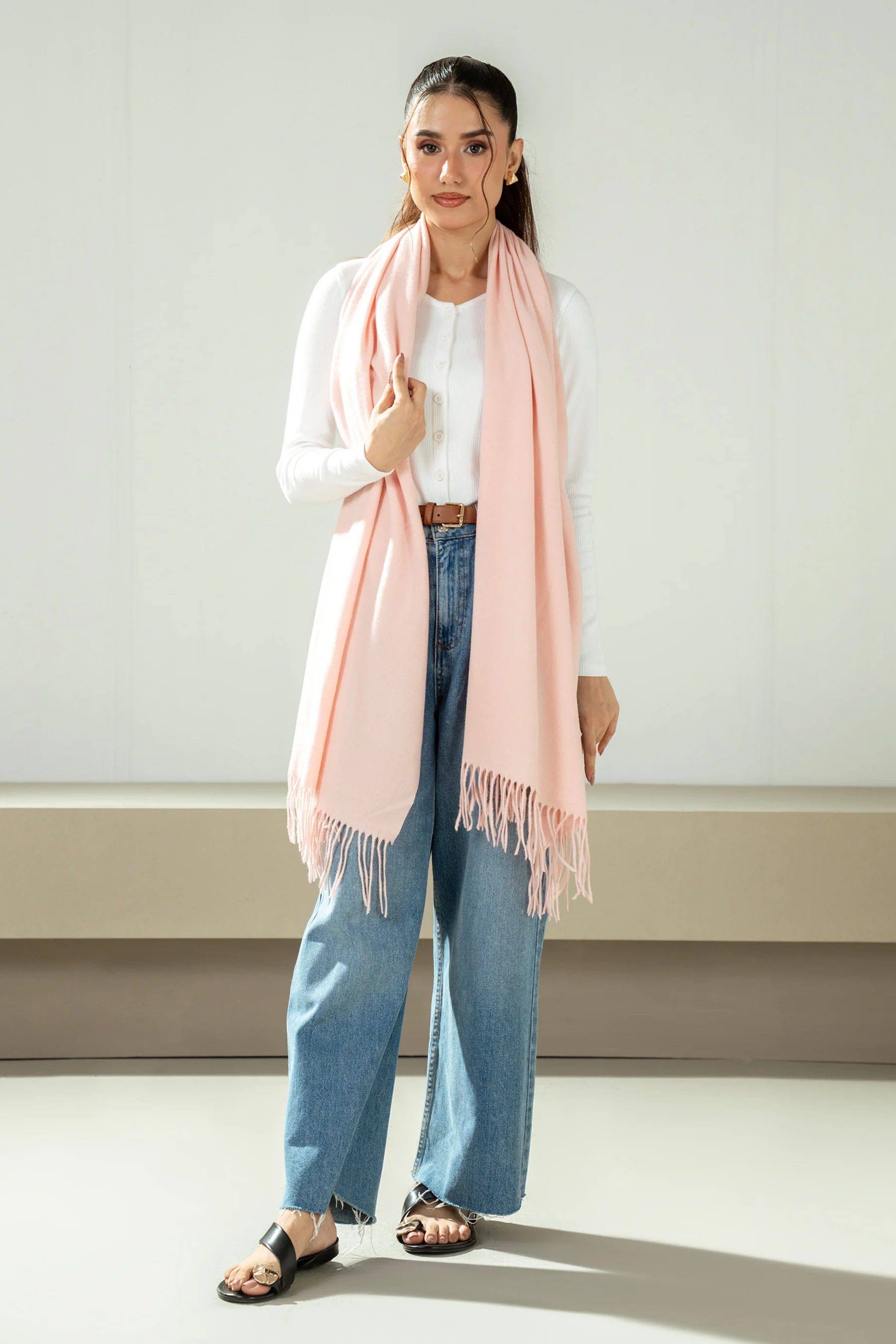 YARN DYED MUFFLER