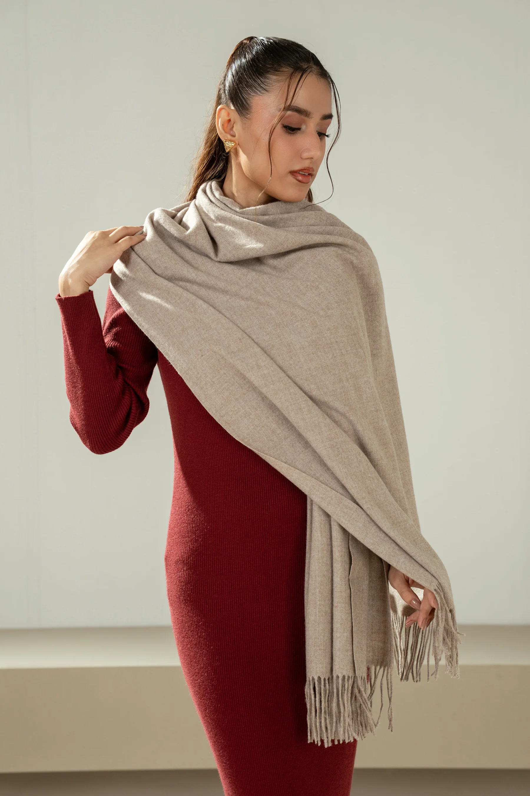 YARN DYED MUFFLER