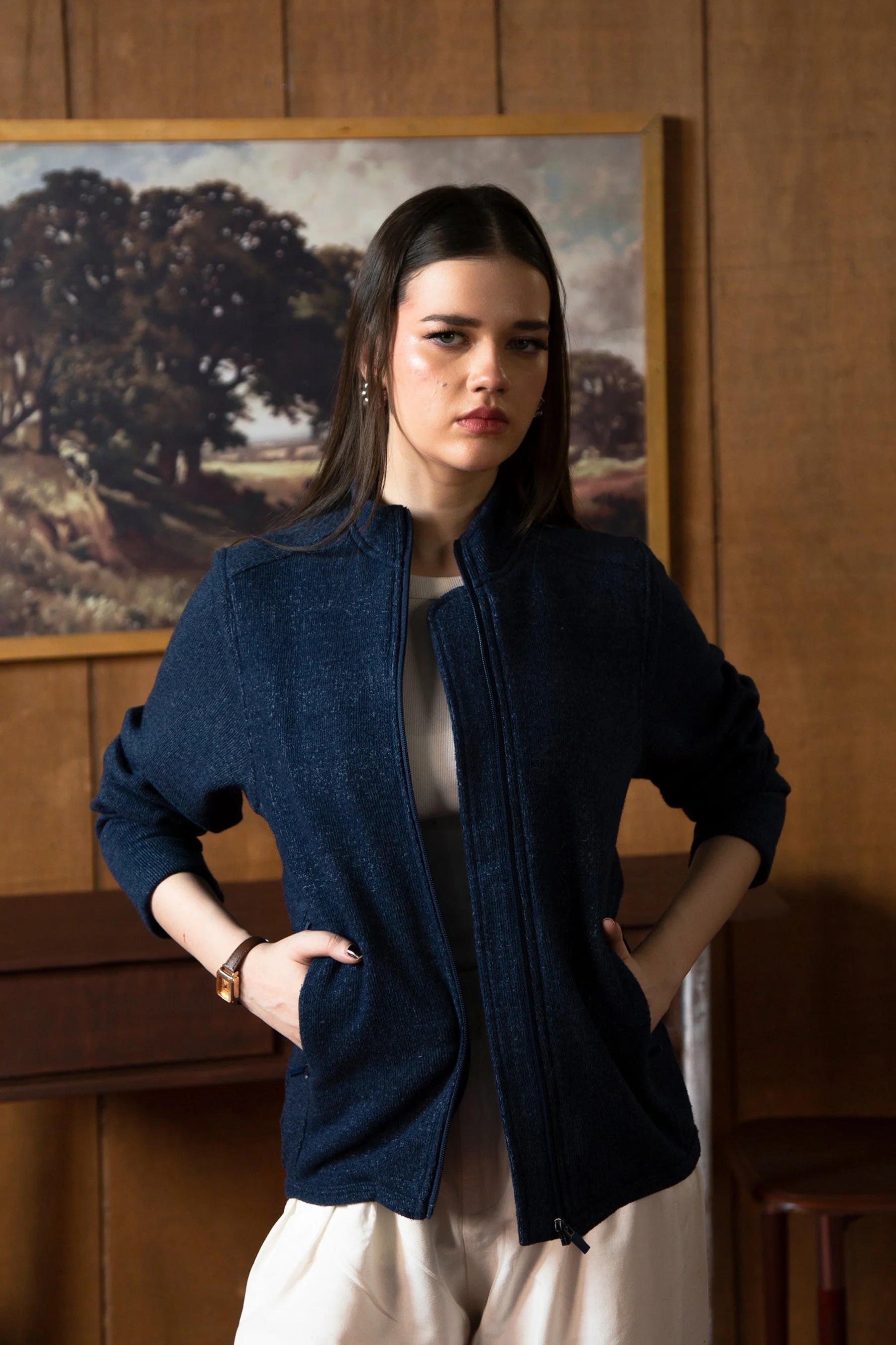 NANTUCKET KNIT JACKET (FACTORY E-OUTLET)