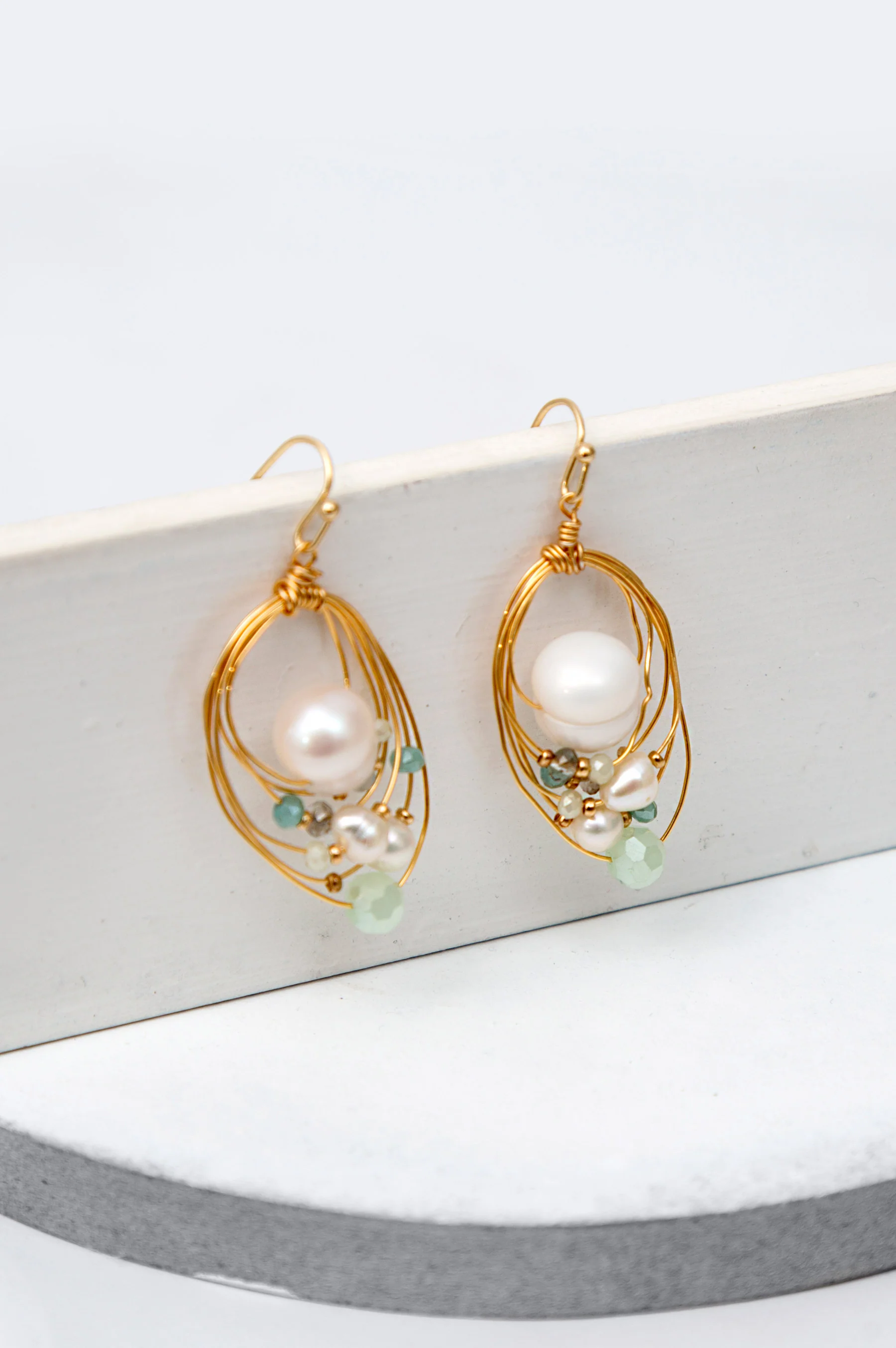 Pearl Hoops