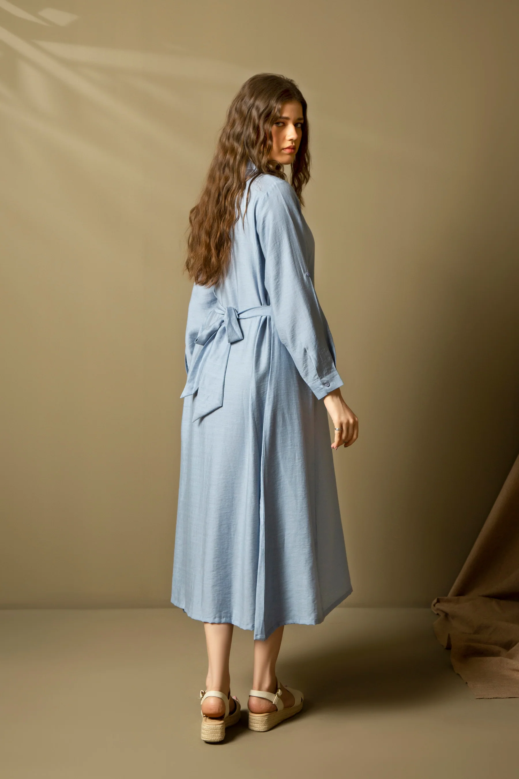 LINEN DRESS - Image 4