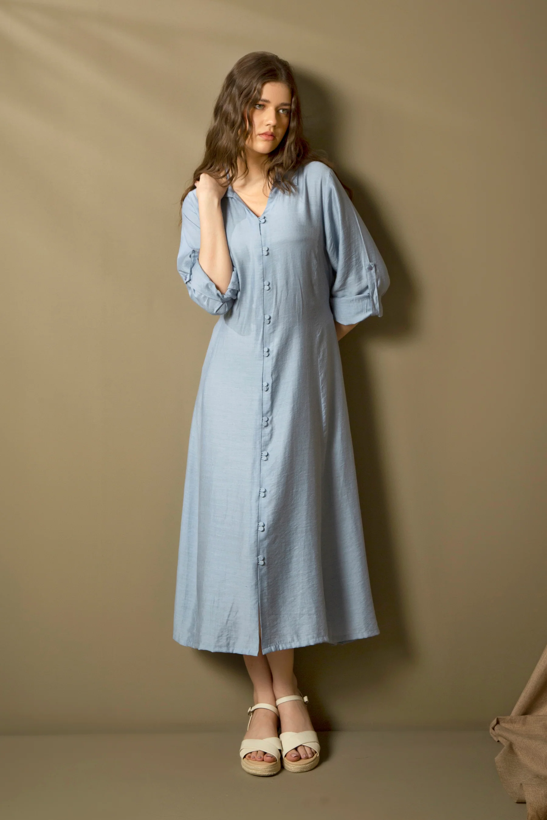 LINEN DRESS - Image 8