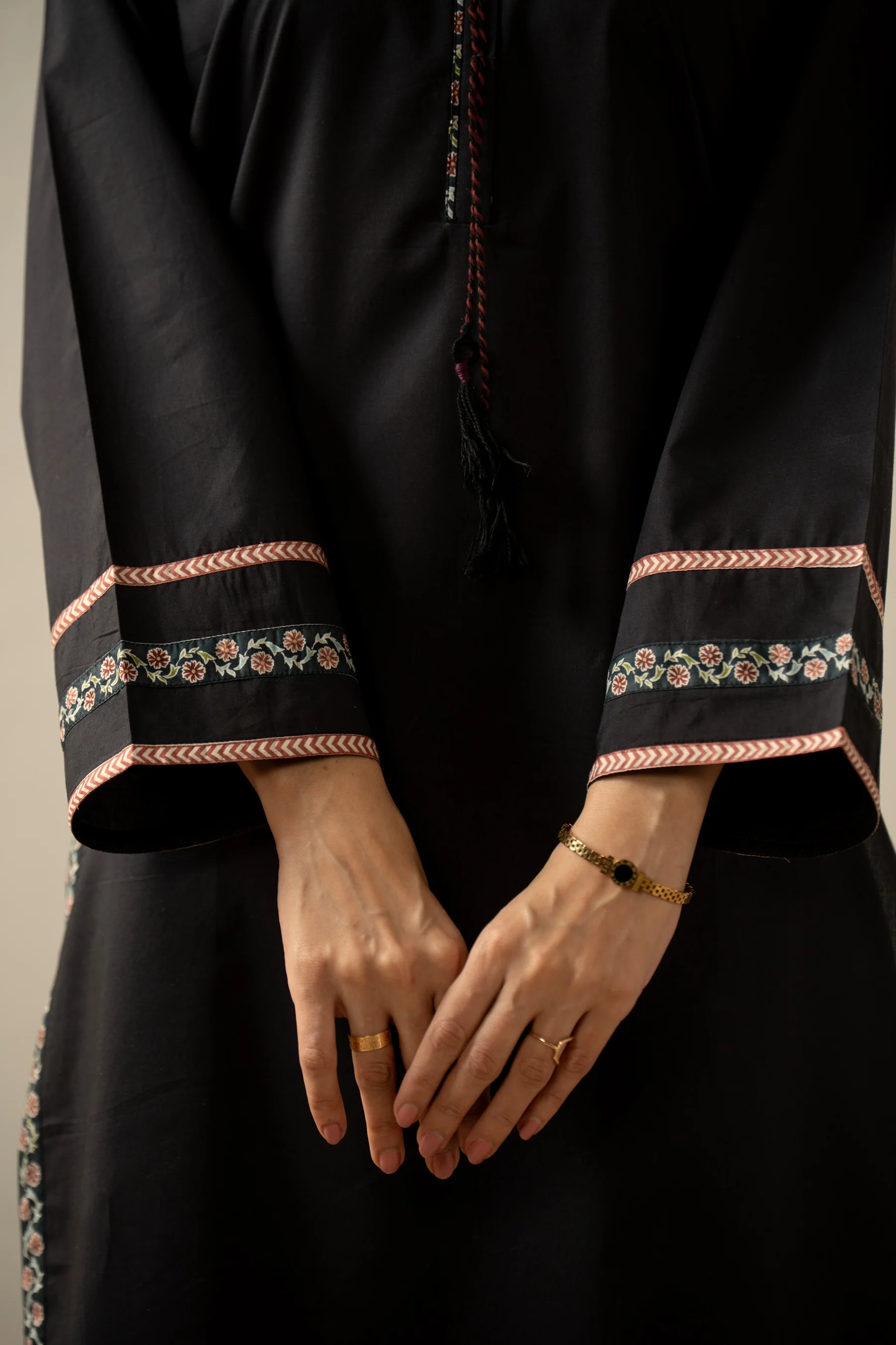 PRINTED CAMBRIC STITCHED 2 PIECE SUIT - Image 6