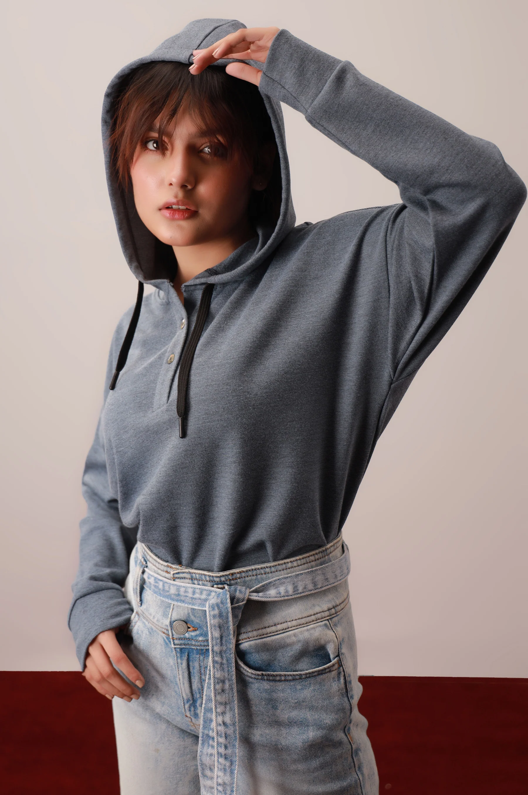 Pullover Hoodie - Light Blue