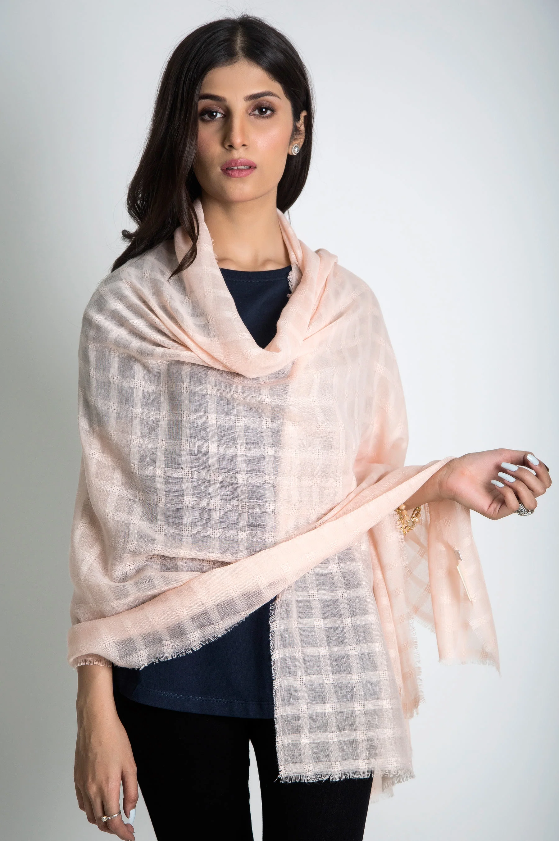 Solid Woven Scarf