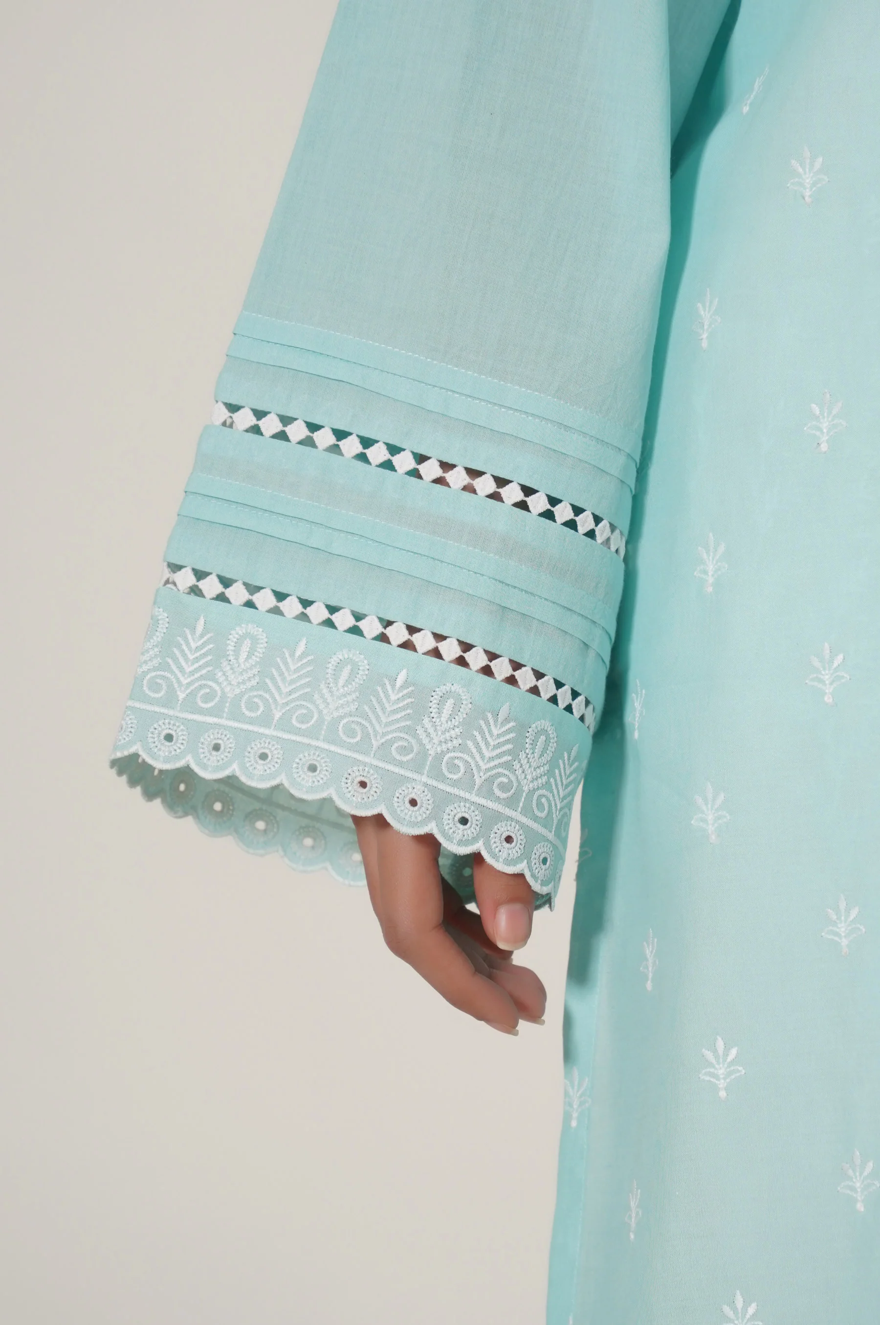 Stitched 1 Piece Cambric Shirt - Image 5