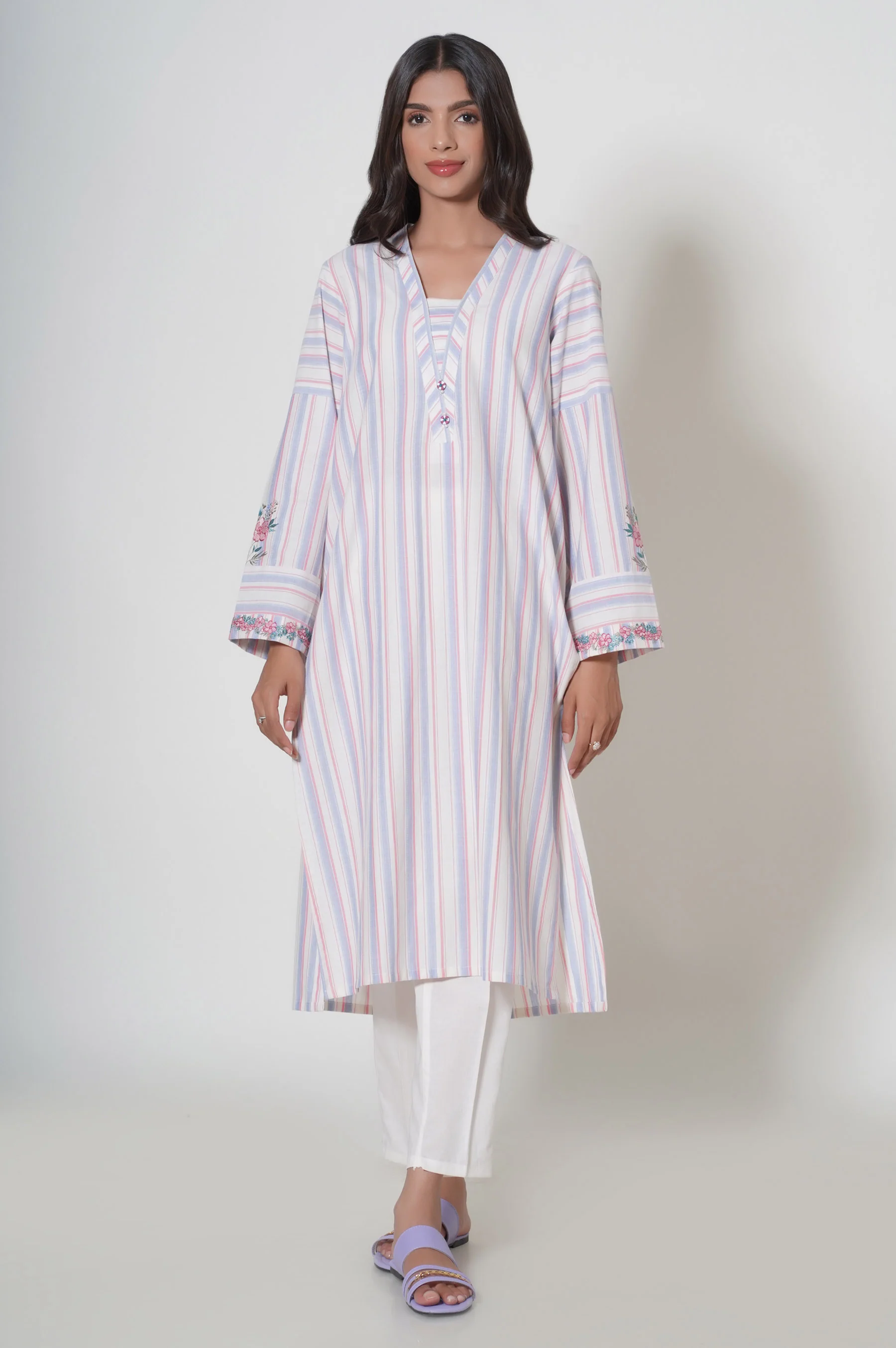 Stitched 1 Piece Yarn Dyed Shirt