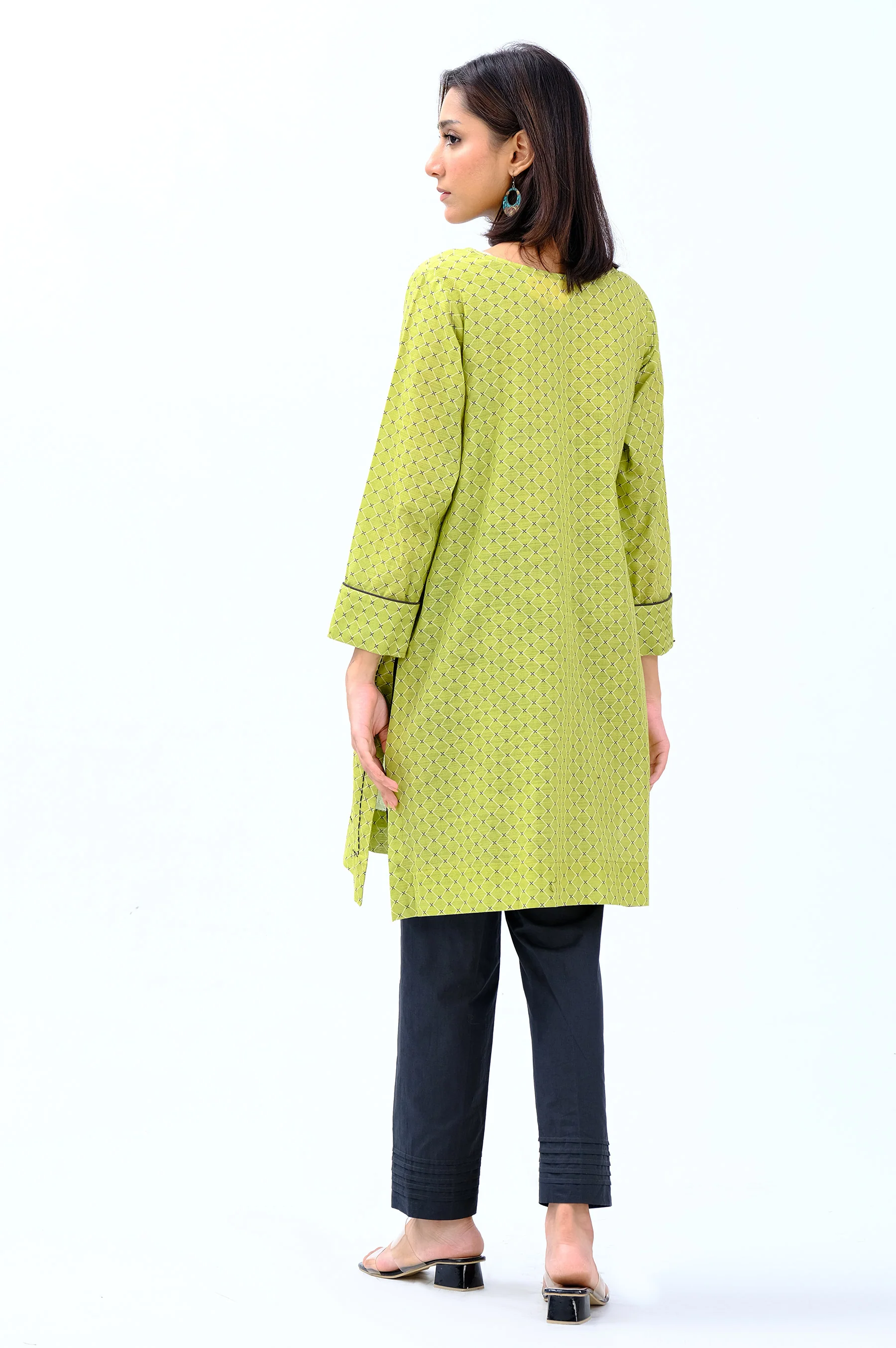 Stitched 1 Piece Digital Printed Khaddar Shirt - Image 3