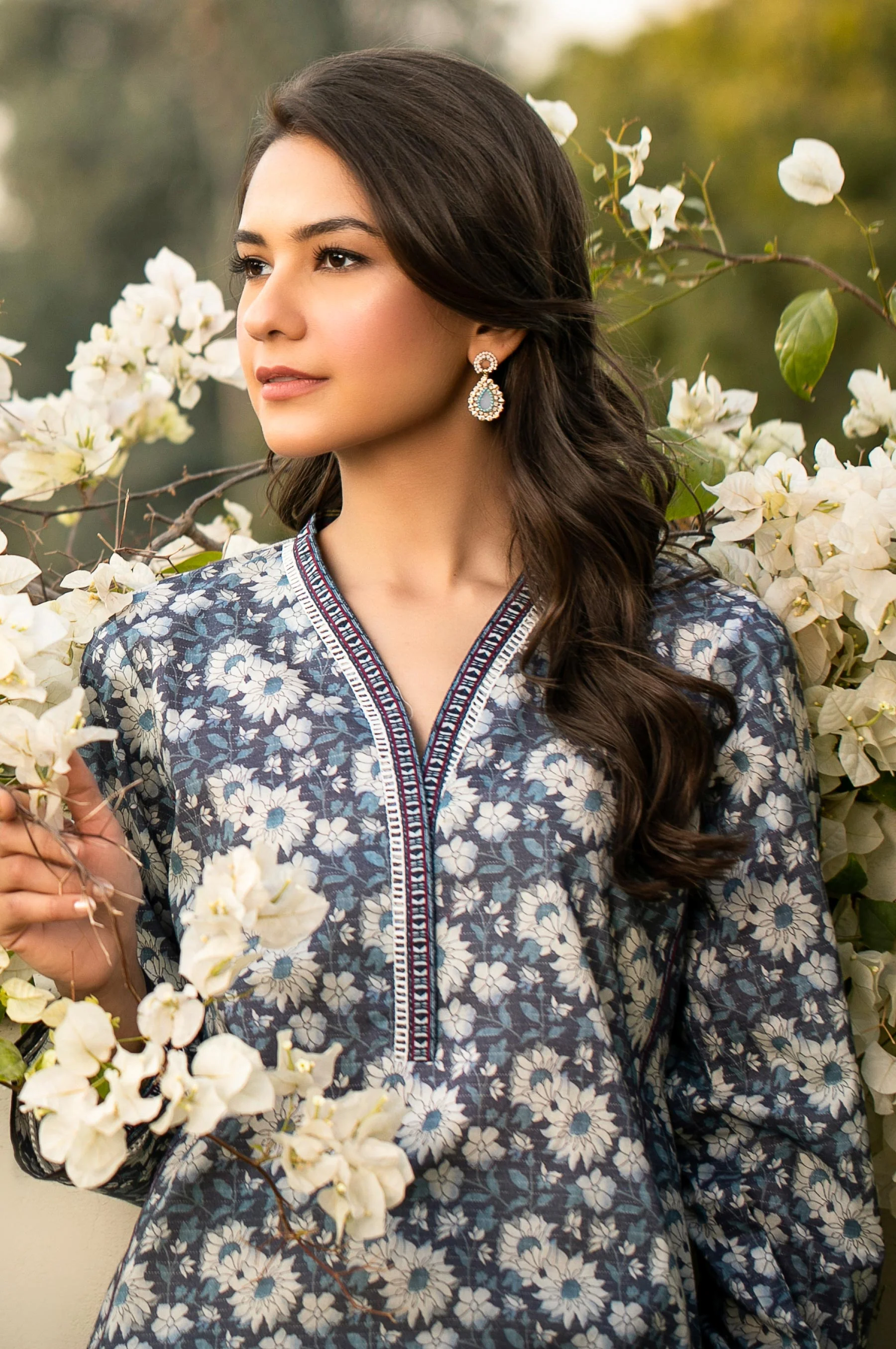 Stitched 1 Piece Digital Printed Lawn Shirt - Image 3
