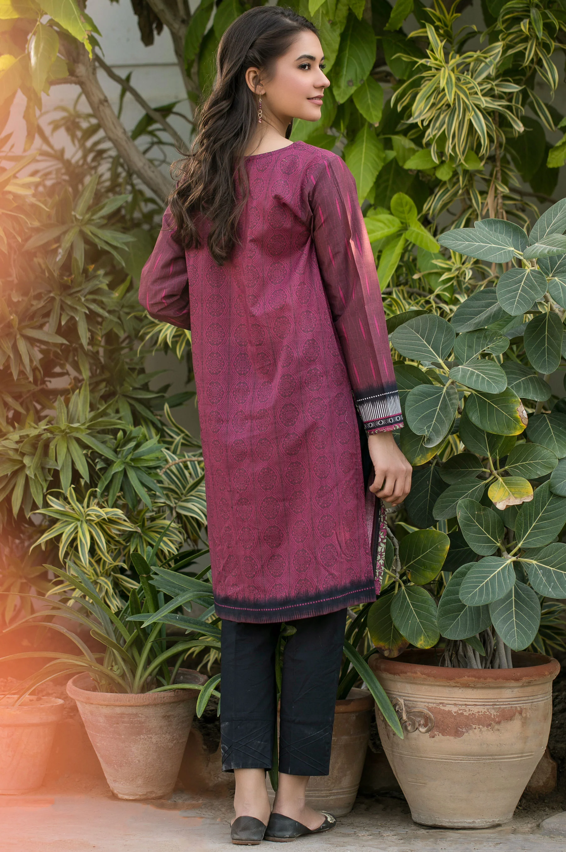 Stitched 1 Piece Digital Printed Lawn Shirt - Image 3