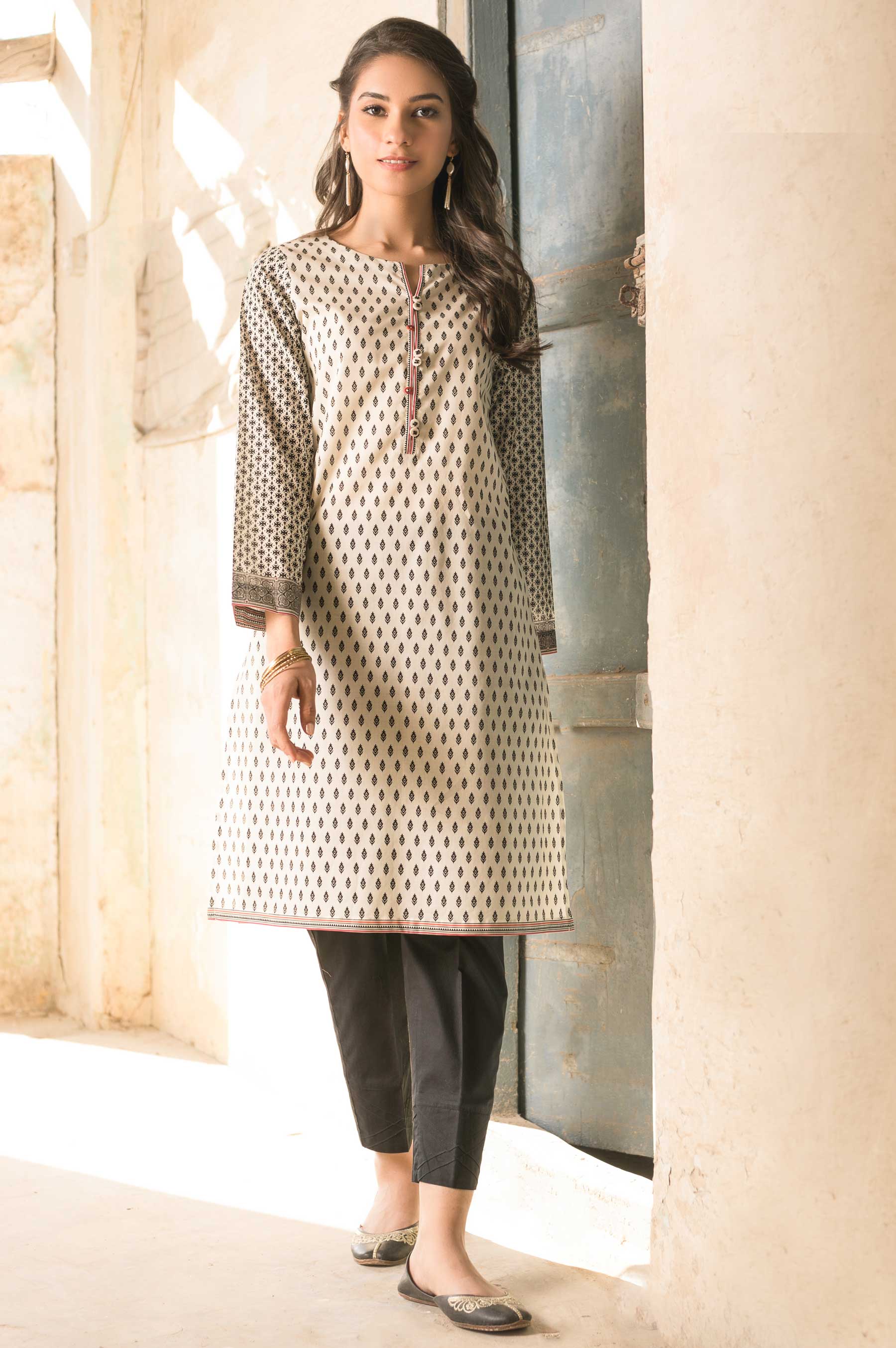Stitched 1 Piece Digital Printed Lawn Shirt - Image 3
