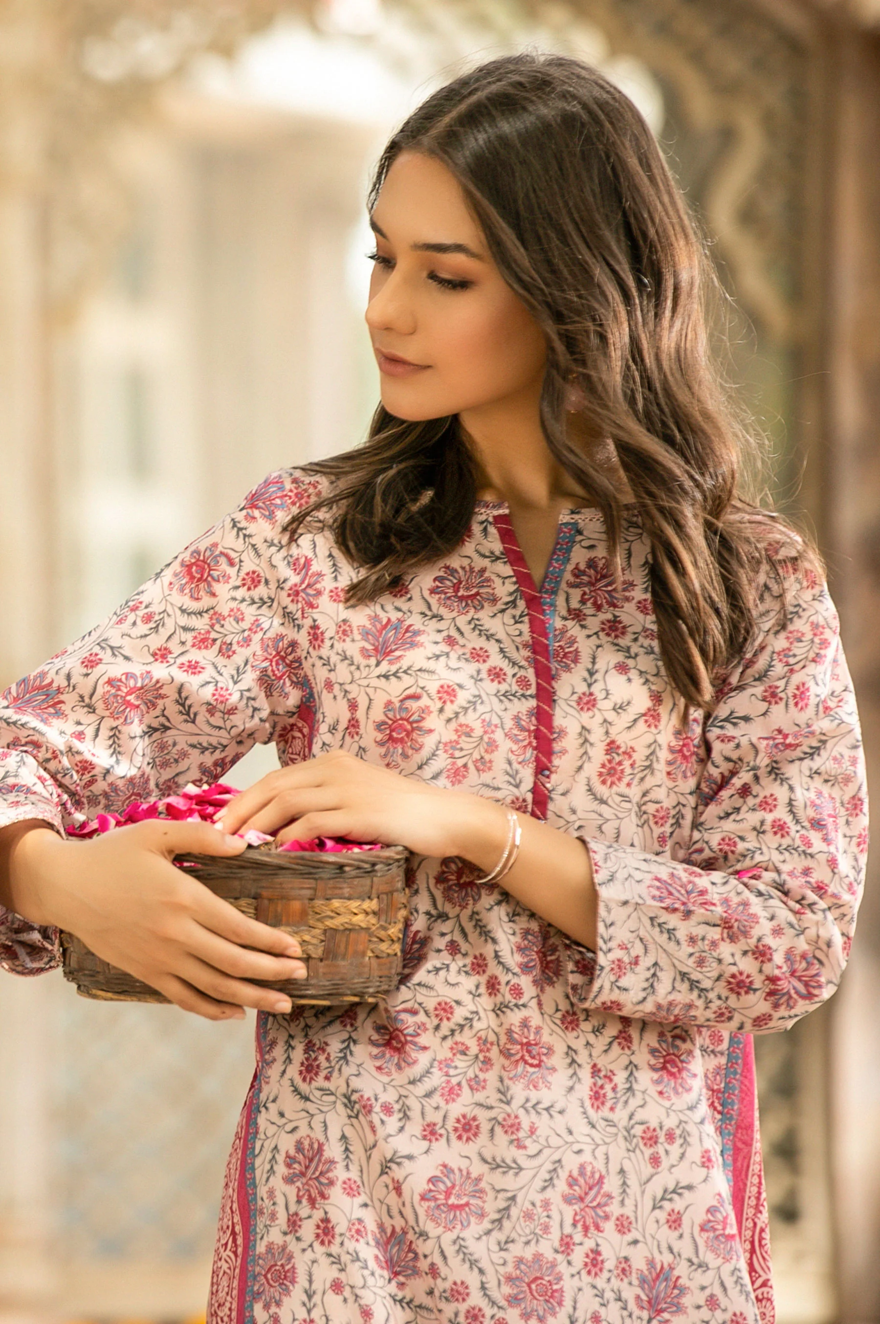 Stitched 1 Piece Digital Printed Lawn Shirt - Image 3