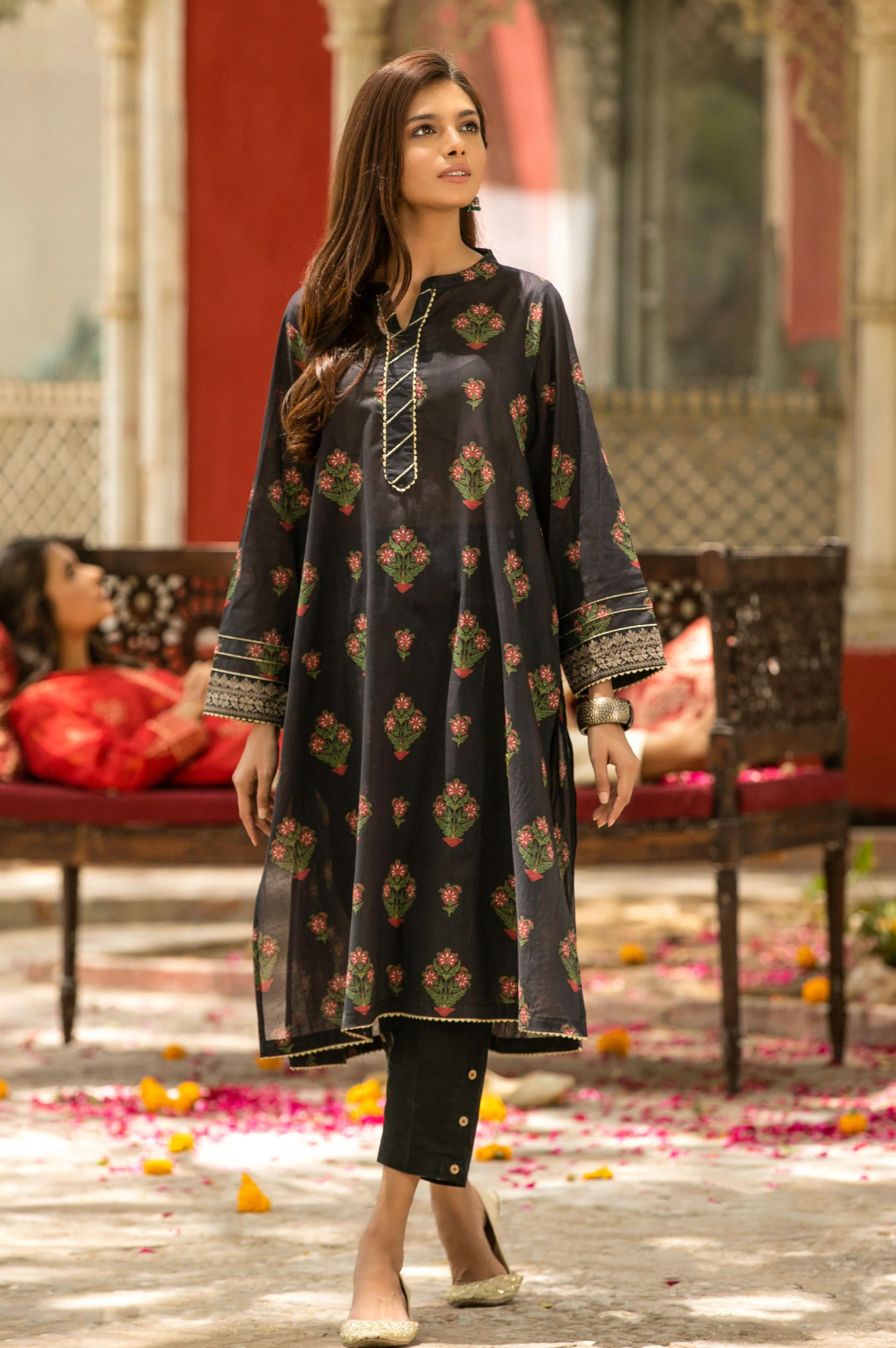 Stitched 1 Piece Digital Printed Lawn Shirt