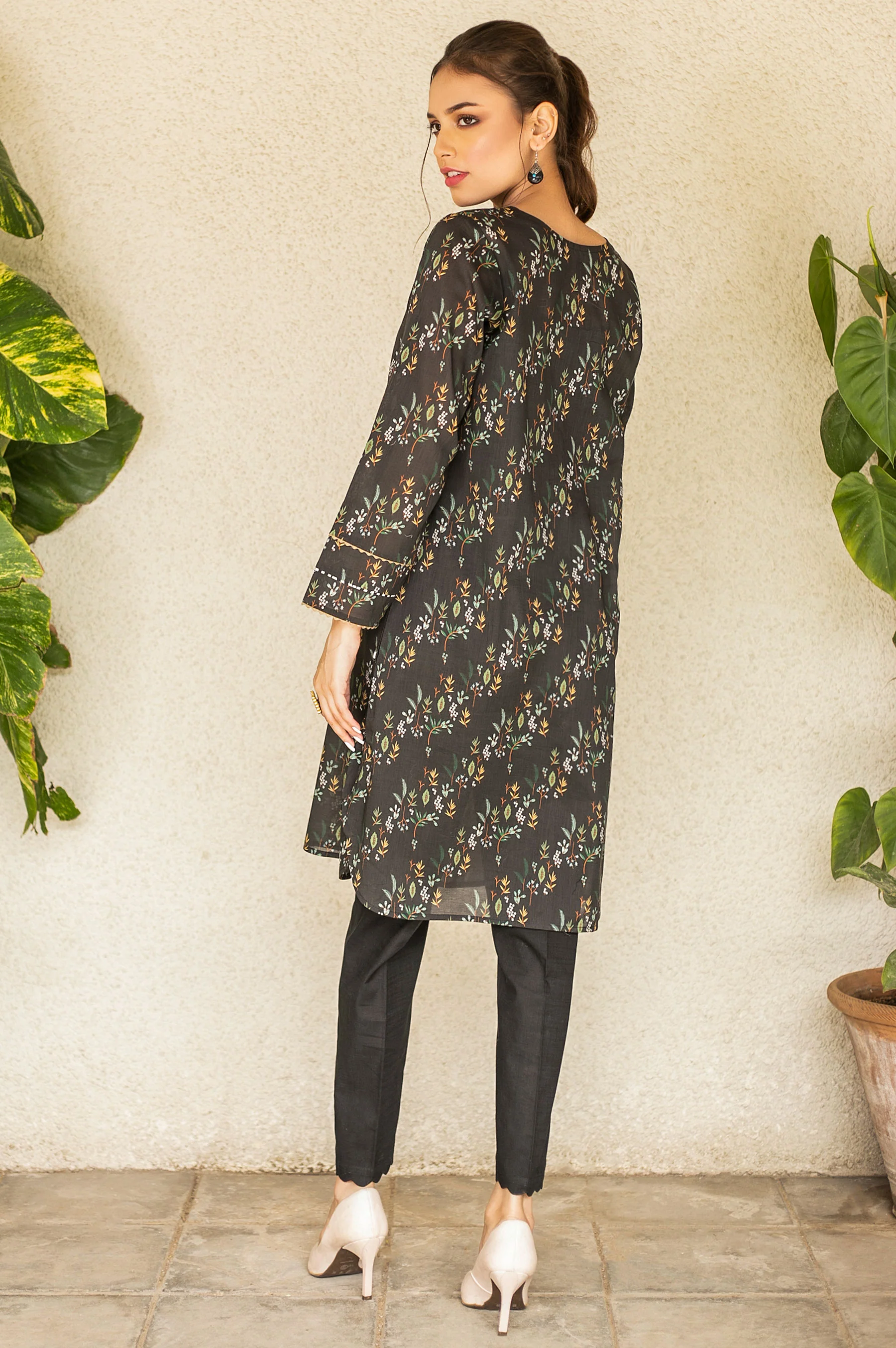 Stitched 1 Piece Digital Printed Lawn Shirt - Image 2