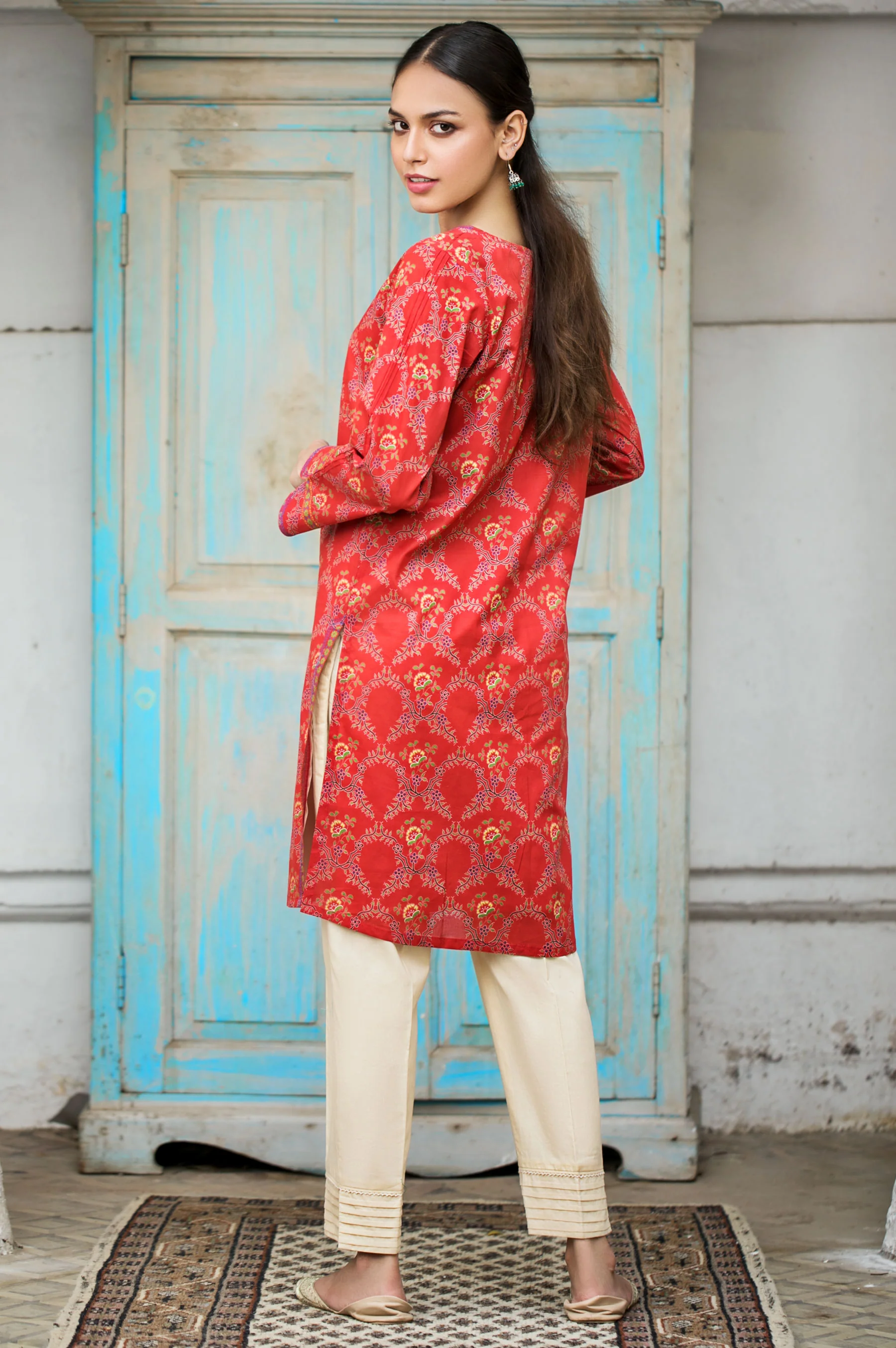 Stitched 1 Piece Digital Printed Lawn Shirt - Image 2