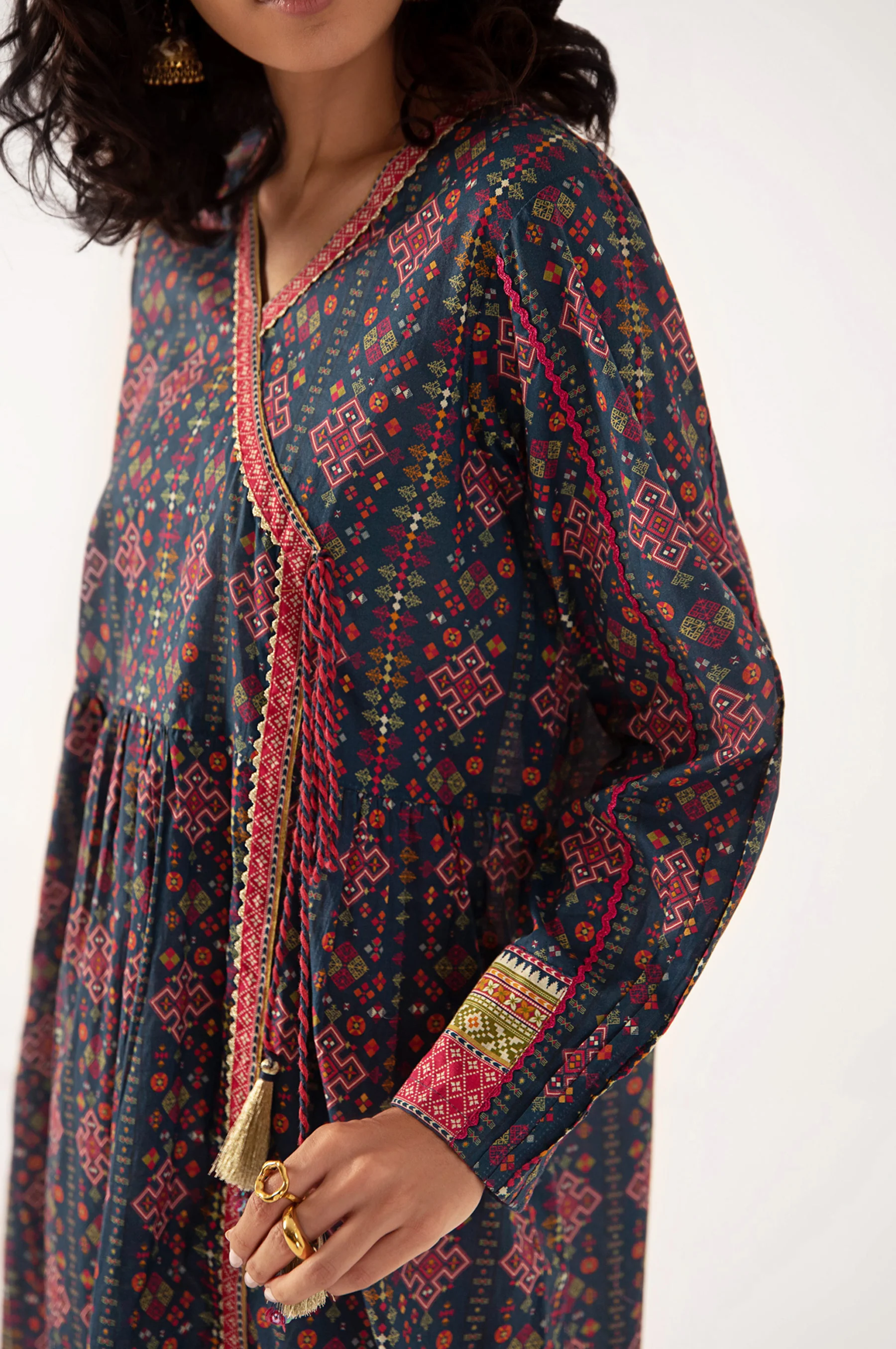 Stitched 1 Piece Digital Printed Lawn Shirt - Image 5