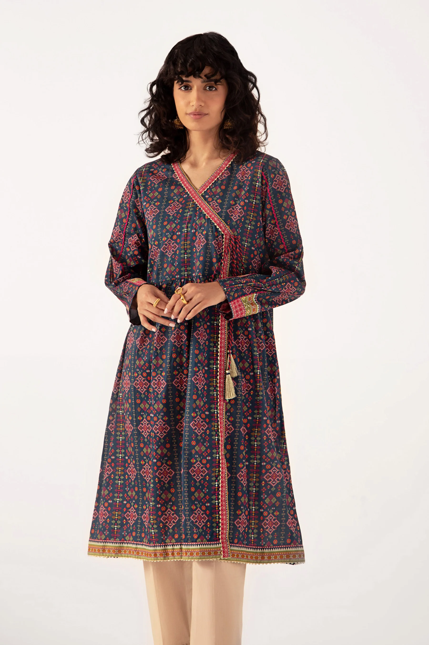Stitched 1 Piece Digital Printed Lawn Shirt - Image 6
